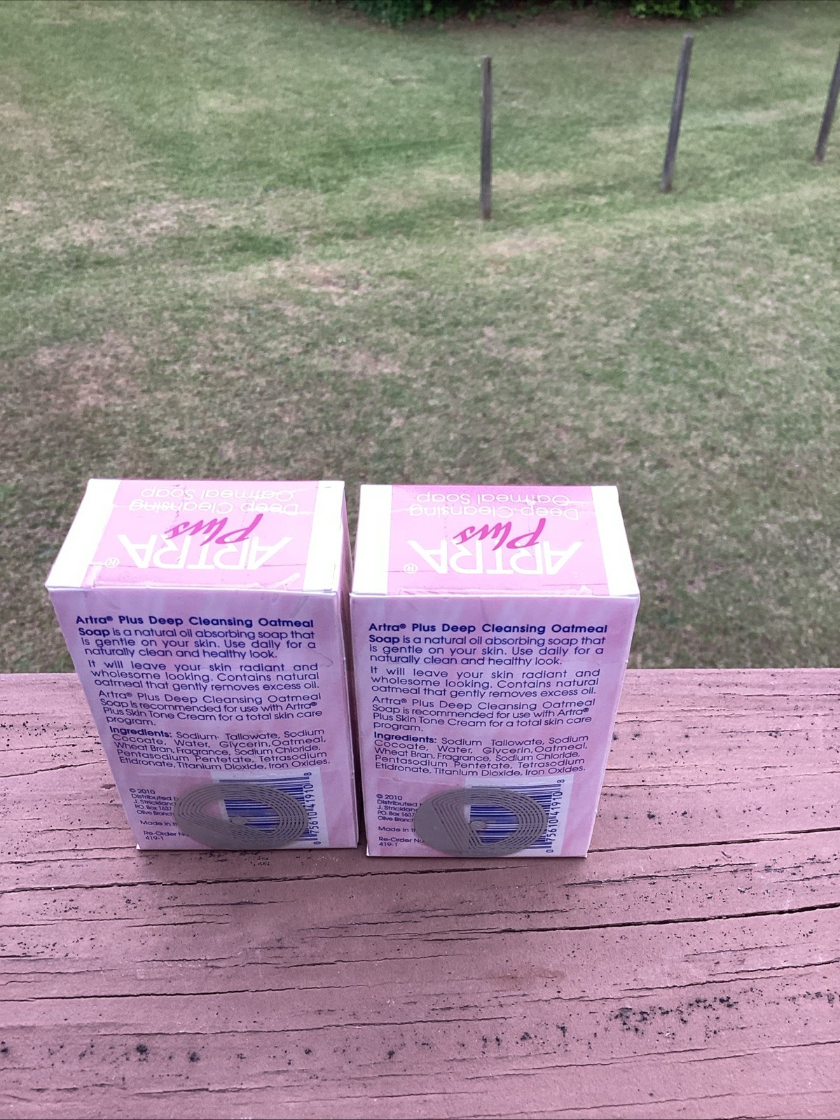 Artra Plus Deep Cleansing Oatmeal Soap 3.6 Oz. Each Lot of 2