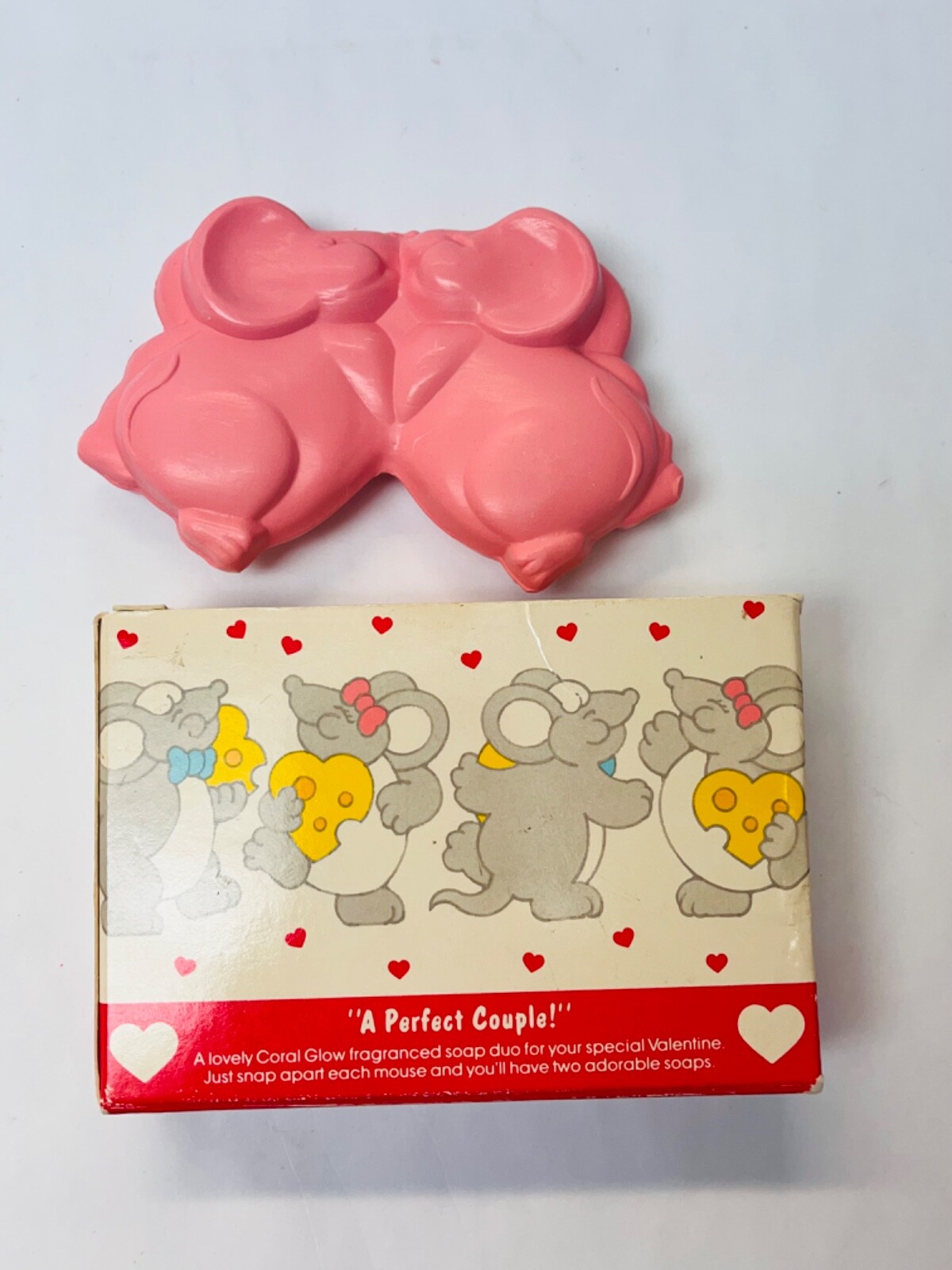 Avon Say Cheese Snap Apart Soap “A Perfect Couple” Valentine’s Present BIN 18