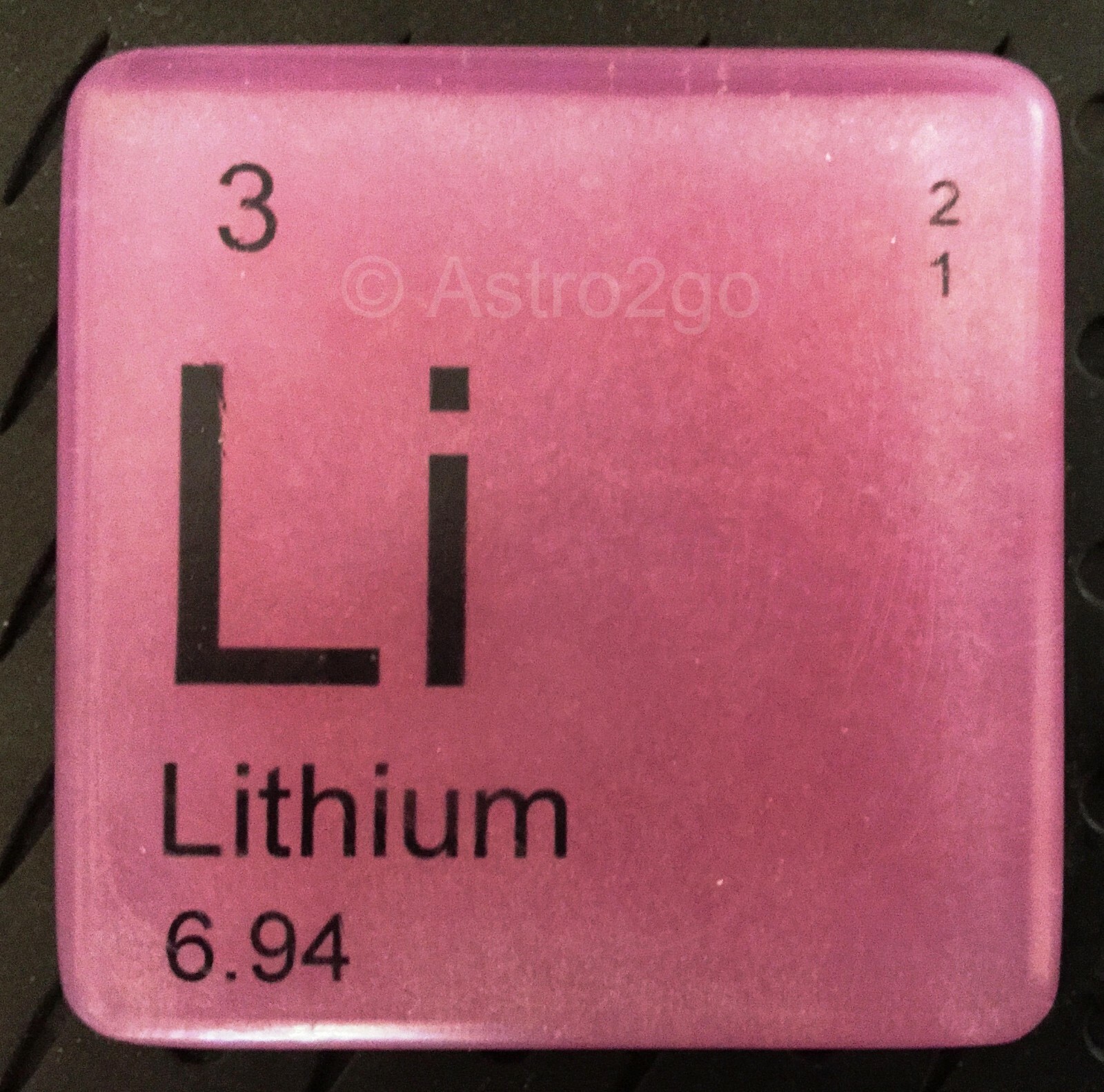 PERIODIC TABLE ELEMENT “Li” LITHIUM NOVELTY HAND BATH SOAP-4 oz JUST BUBBLY NEW!