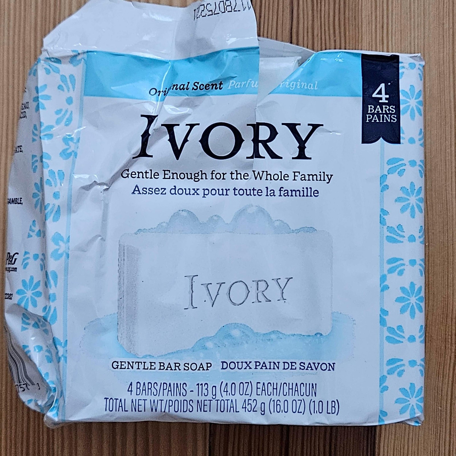 Vintage Original Ivory Soap, 4 oz Bars, Sealed and New, Lot of 4