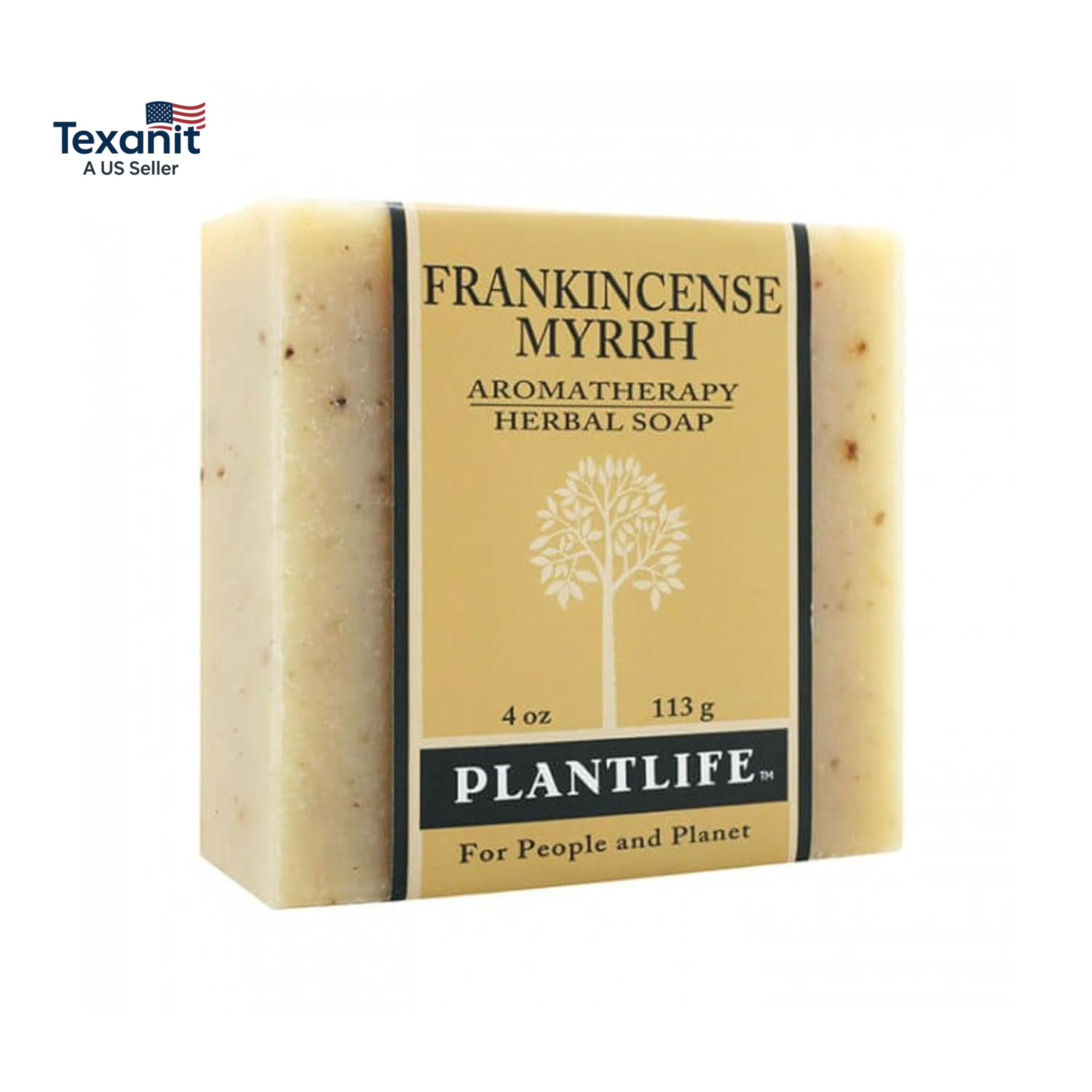 Frankincense Myrrh Bar Soap – Moisturizing and Soothing Soap for Your Skin – Han