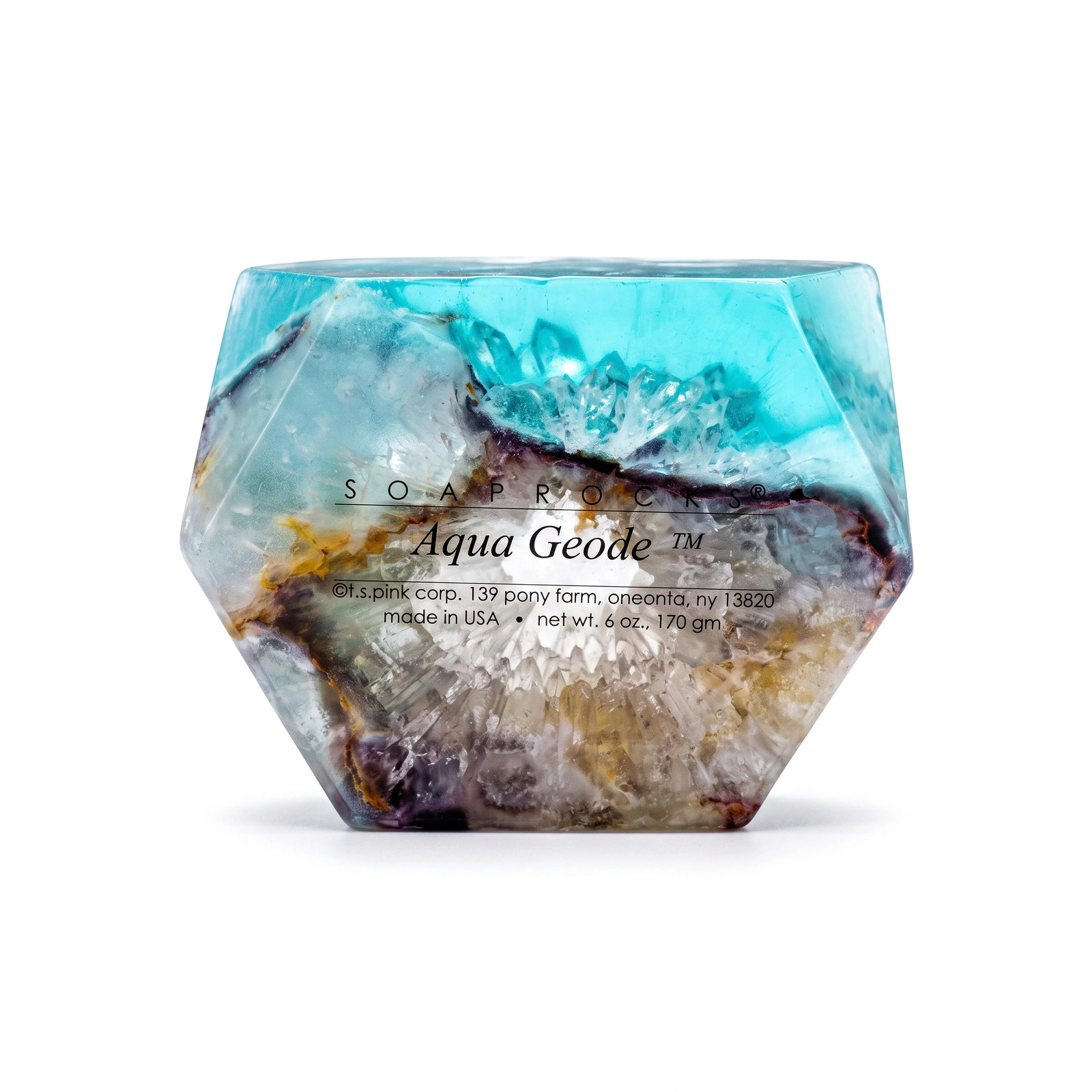 Soap Rocks – Aqua Geode