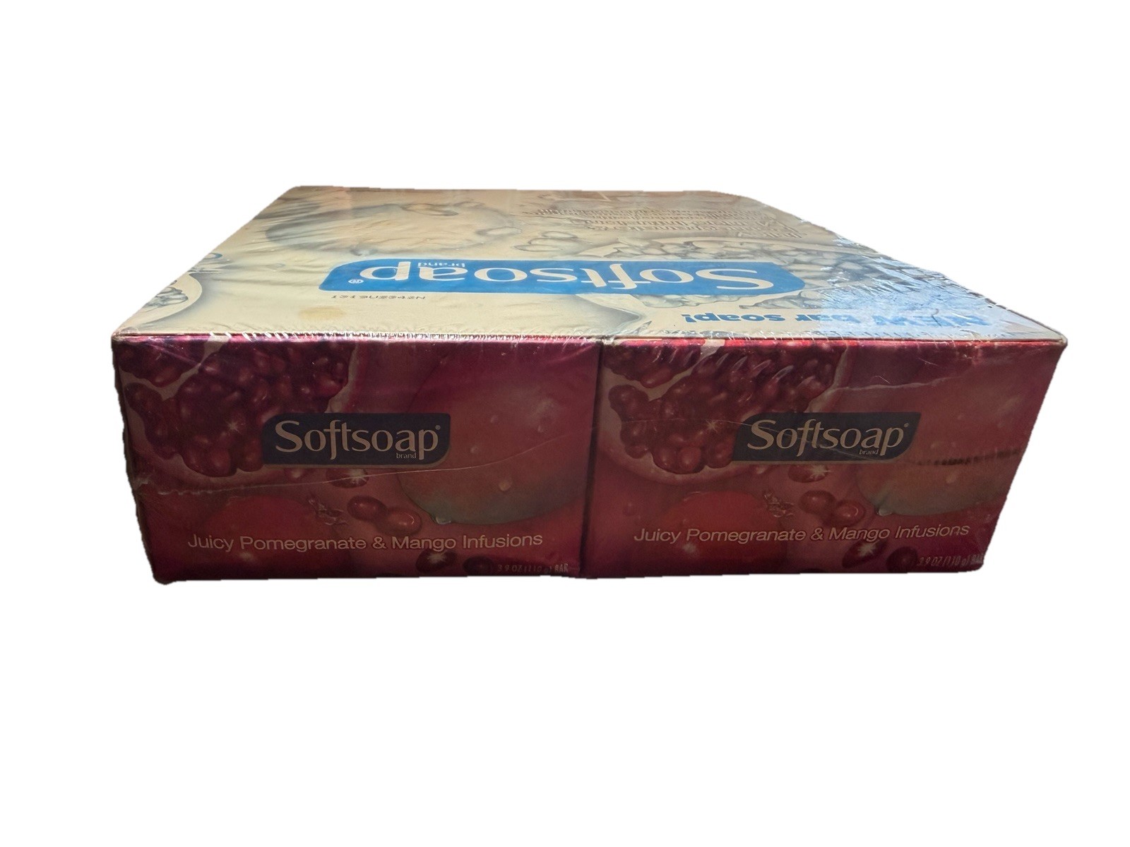Soft Soap Juicy Pomegranate & Mango Infused Soap 12 ,3.9oz. Bars Plz See Pic 🚨