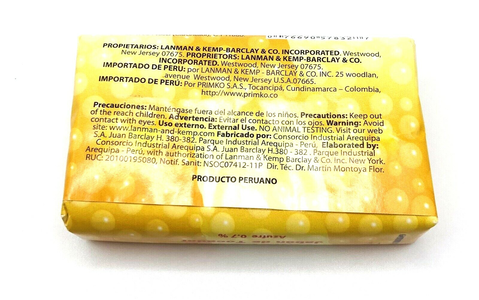 Murray & Lanman Sulphur Soap – Pack of 2 Bars (3.3 oz Each)