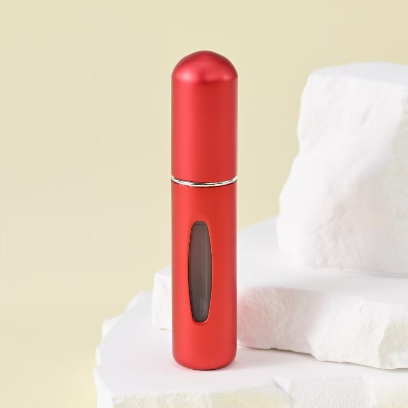 Any 5 PCS Mini Travel Perfume Atomizer Bottle Portable Spray Pump Case Refill