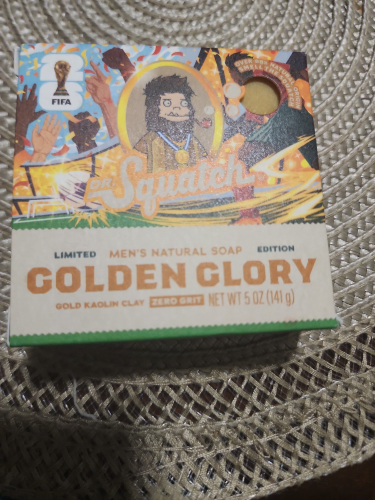 Dr. Squatch Golden Glory Limited Edition FIFA 2026 Copa Mundial World Cup