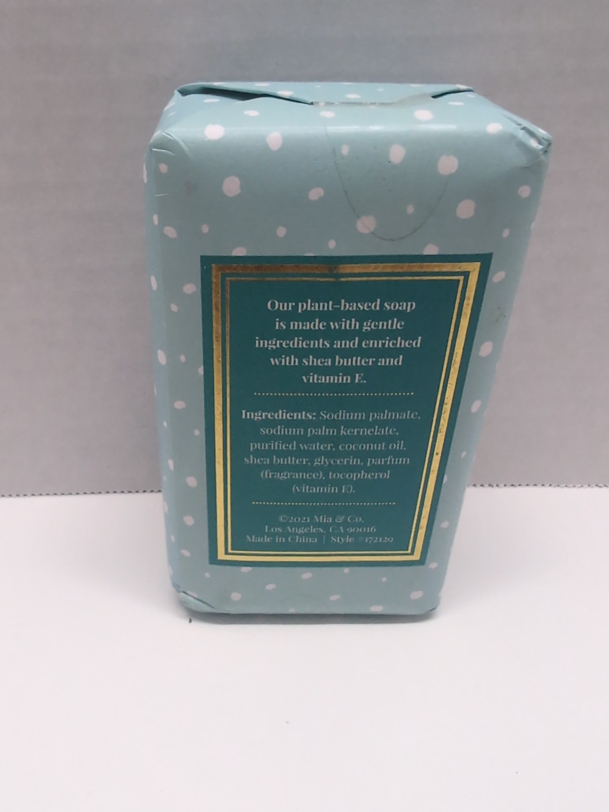 PEPPERMINT Soap Shea Butter SANTA Christmas Holiday 10.6oz Nama-Sleigh Mia & Co