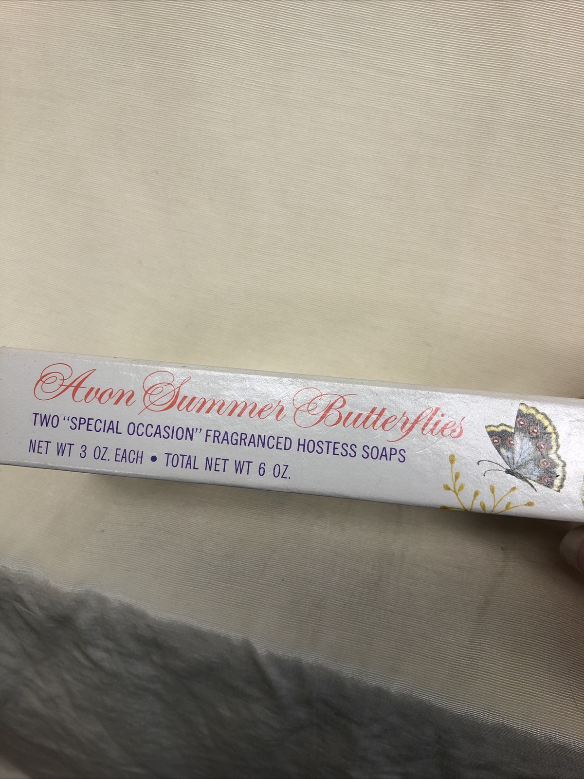 avon vintage butterflies and blossoms guest soaps