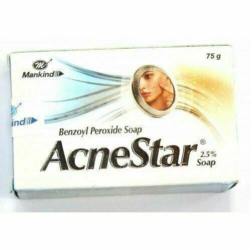 Mankind Acne Star Soap 75 gm Pack of 6 Free Shipping