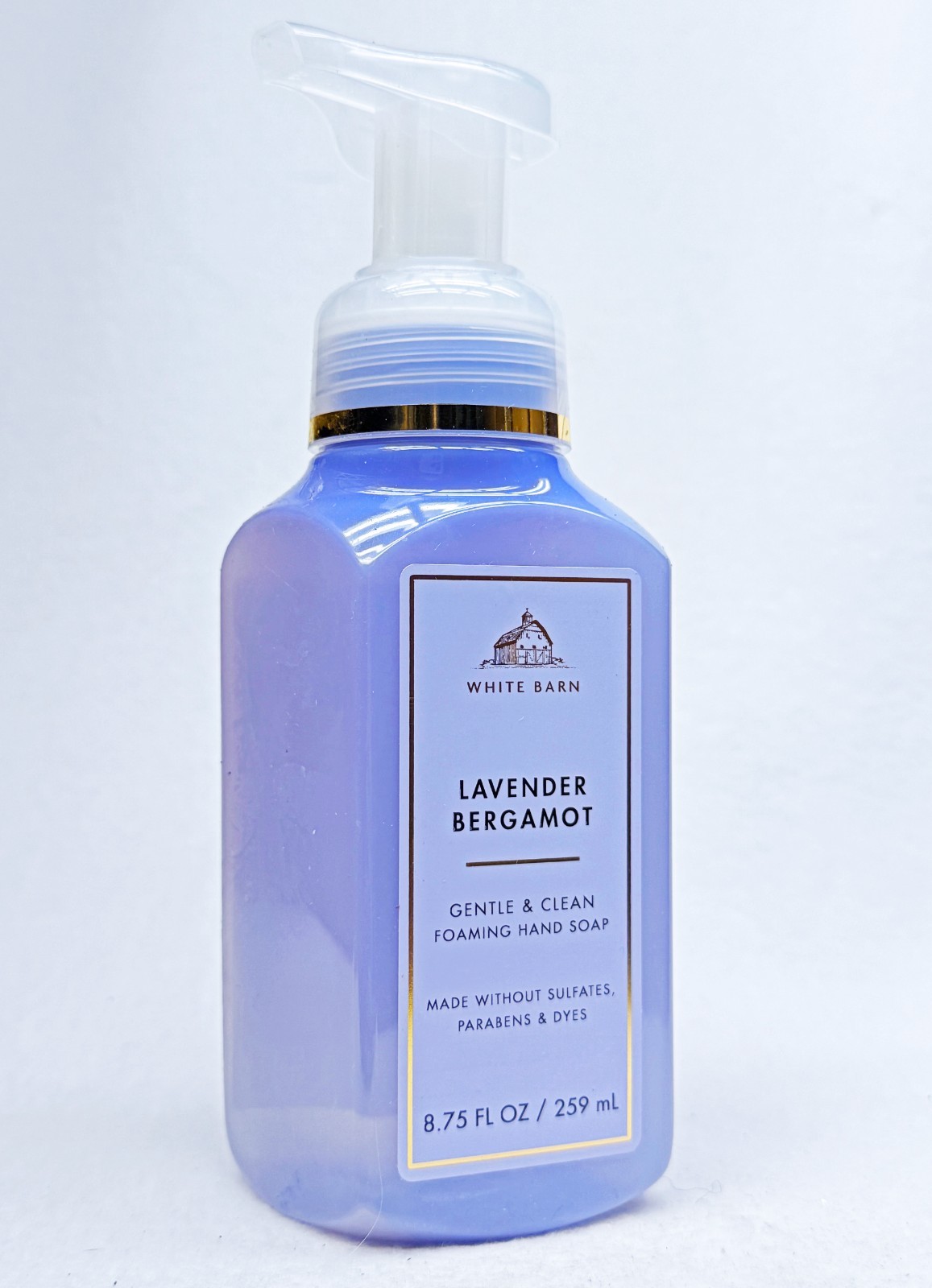 1 Bath & Body Works LAVENDER BERGAMOT Gentle Foaming Hand Soap 8.75 oz