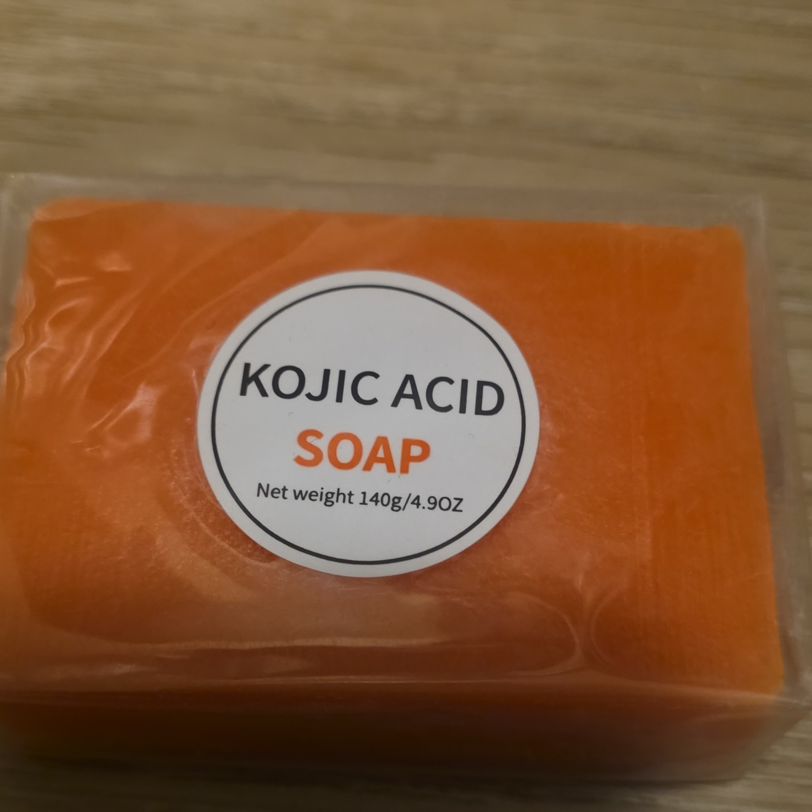 3 pack Kojic Acid & Glutathione Whitening Soap 140g Body Face HandsOrange White