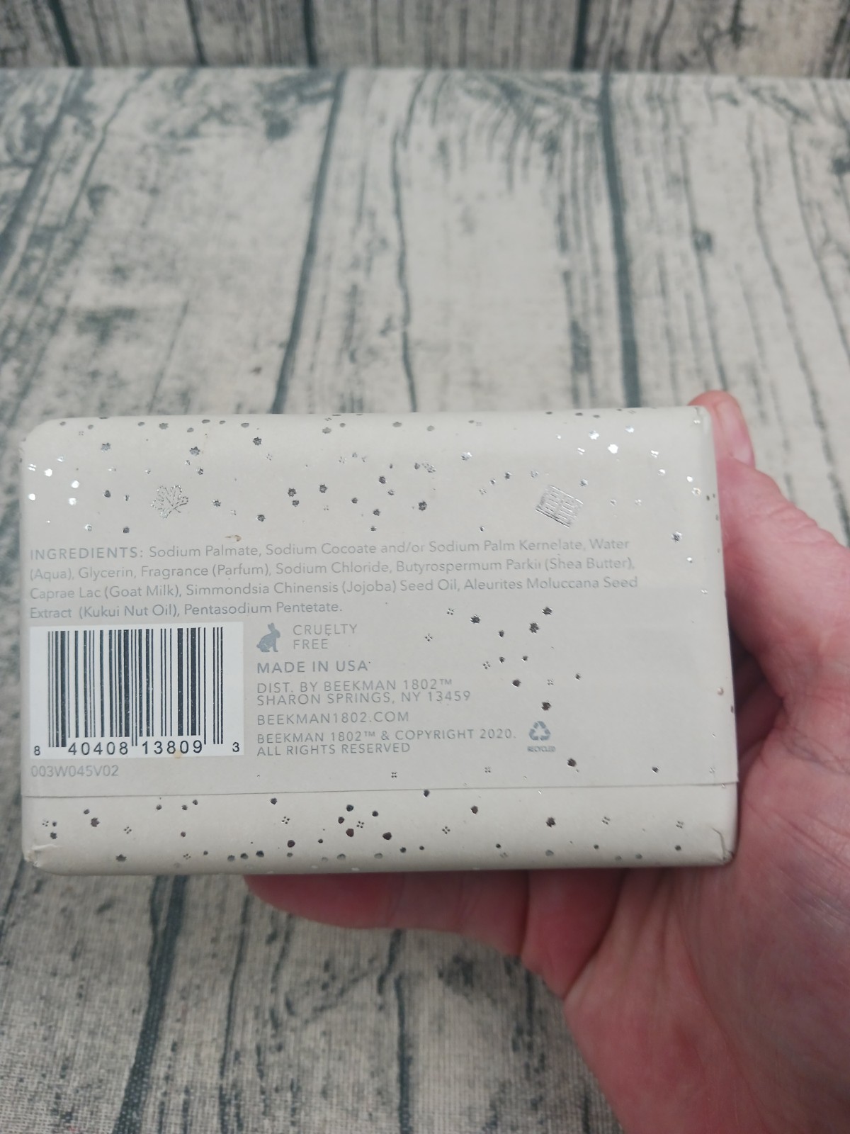 Beekman 1802: Into The Woods – Goat Milk Soap Bar (9OZ – 255G) Brand New