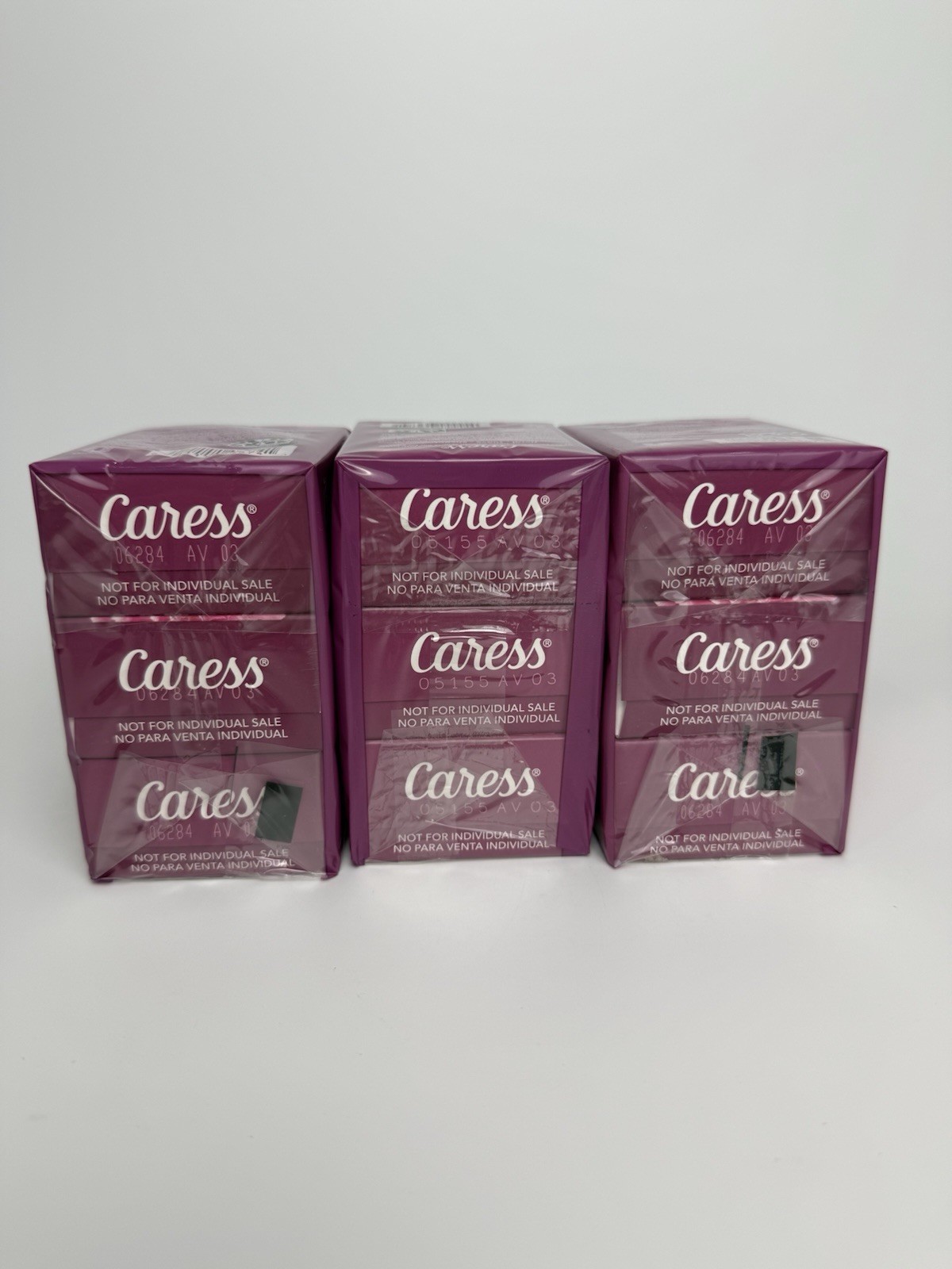 9x CARESS PEONY ALMOND BLOSSOM Bar Soap 3.15 OZ Each 3 Packs Of 3
