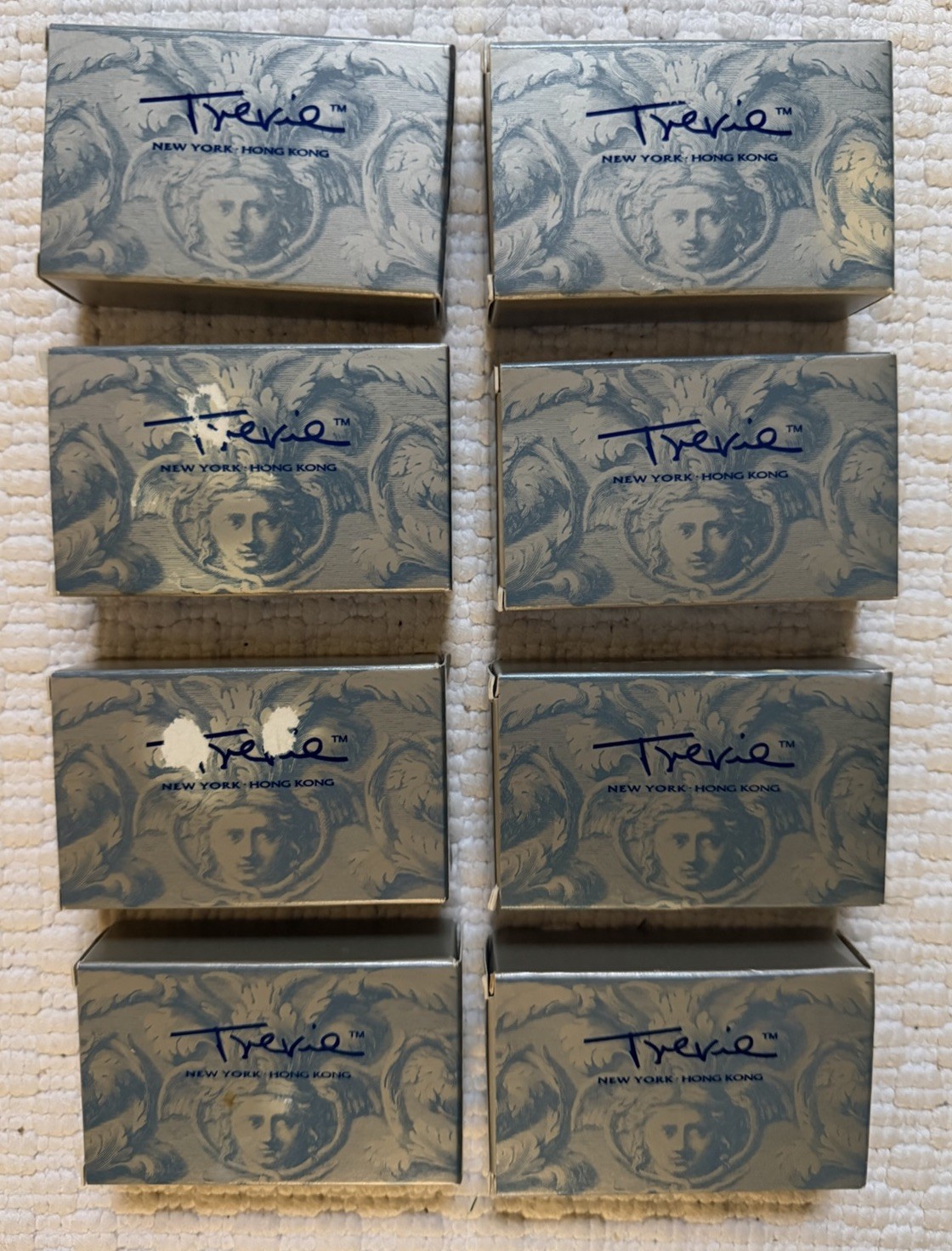 Ritz Carlton Trevie SOAP Lot of 8 Lemon Balm & Sunflower Oil 1.7 oz Each Vintage