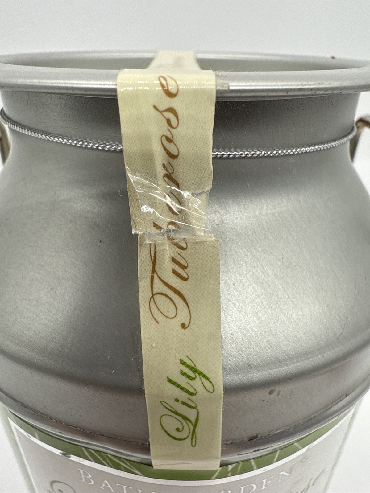 Bath Garden Lily Tuberose and Foot Soak New Sealed Vintage With Wood Scoop 500 G
