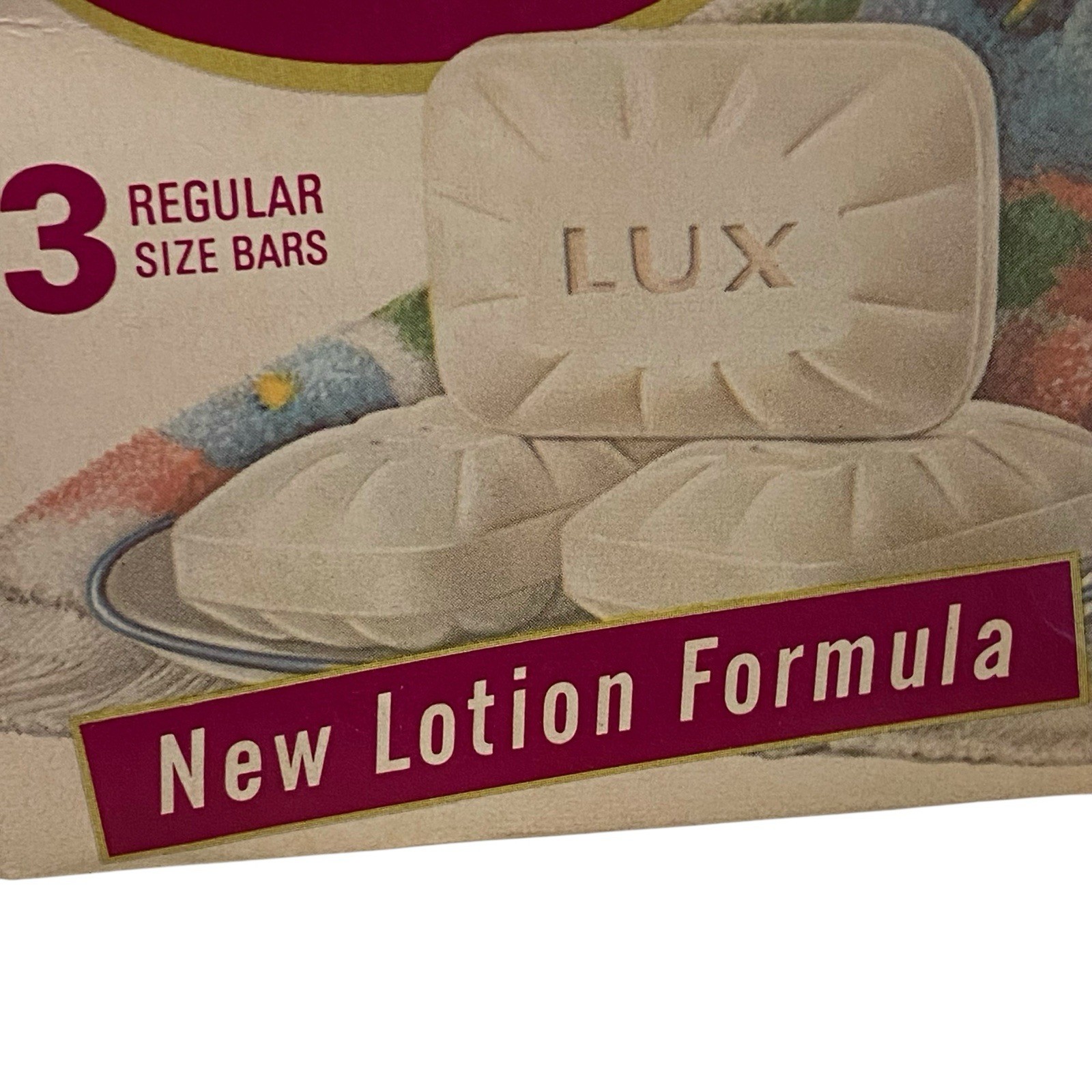 NOS LUX White Beauty Bar Soap Discontinued NOS Sealed Box Regular Size Vintage