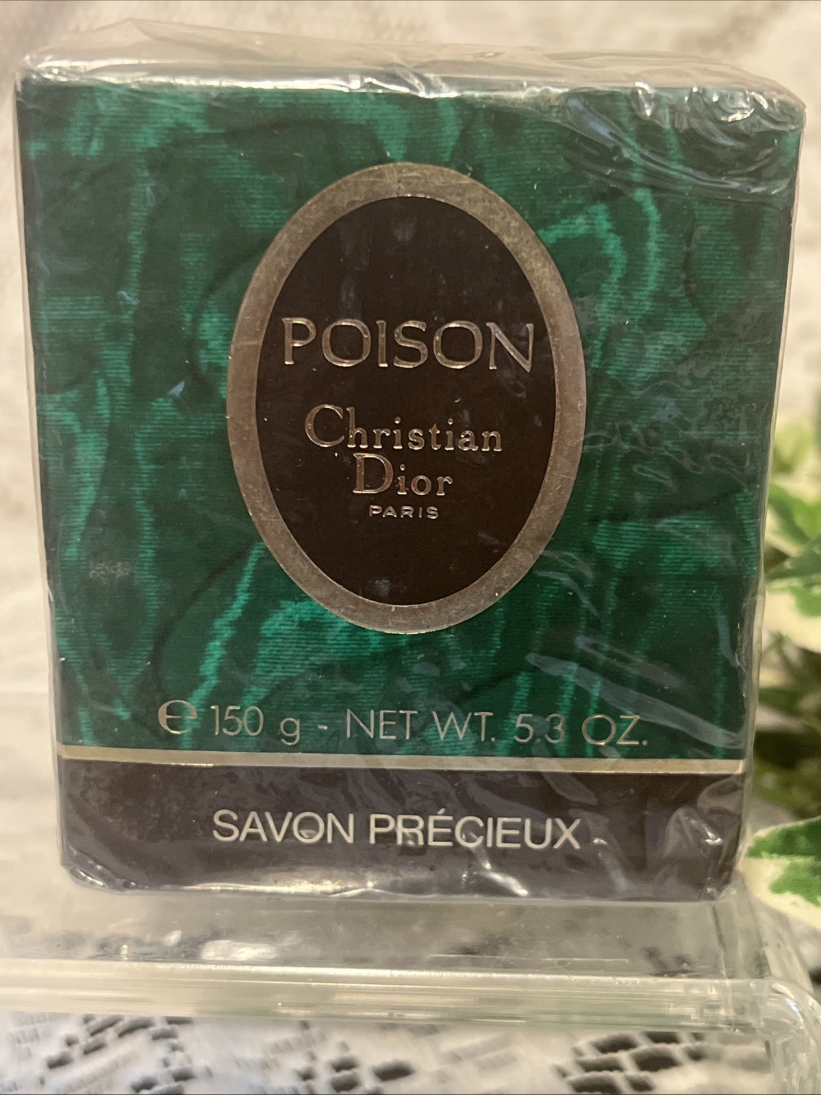 Christian Dior ~ POISON Savon Precieux SOAP 5.3 OZ Vintage Sealed New RARE