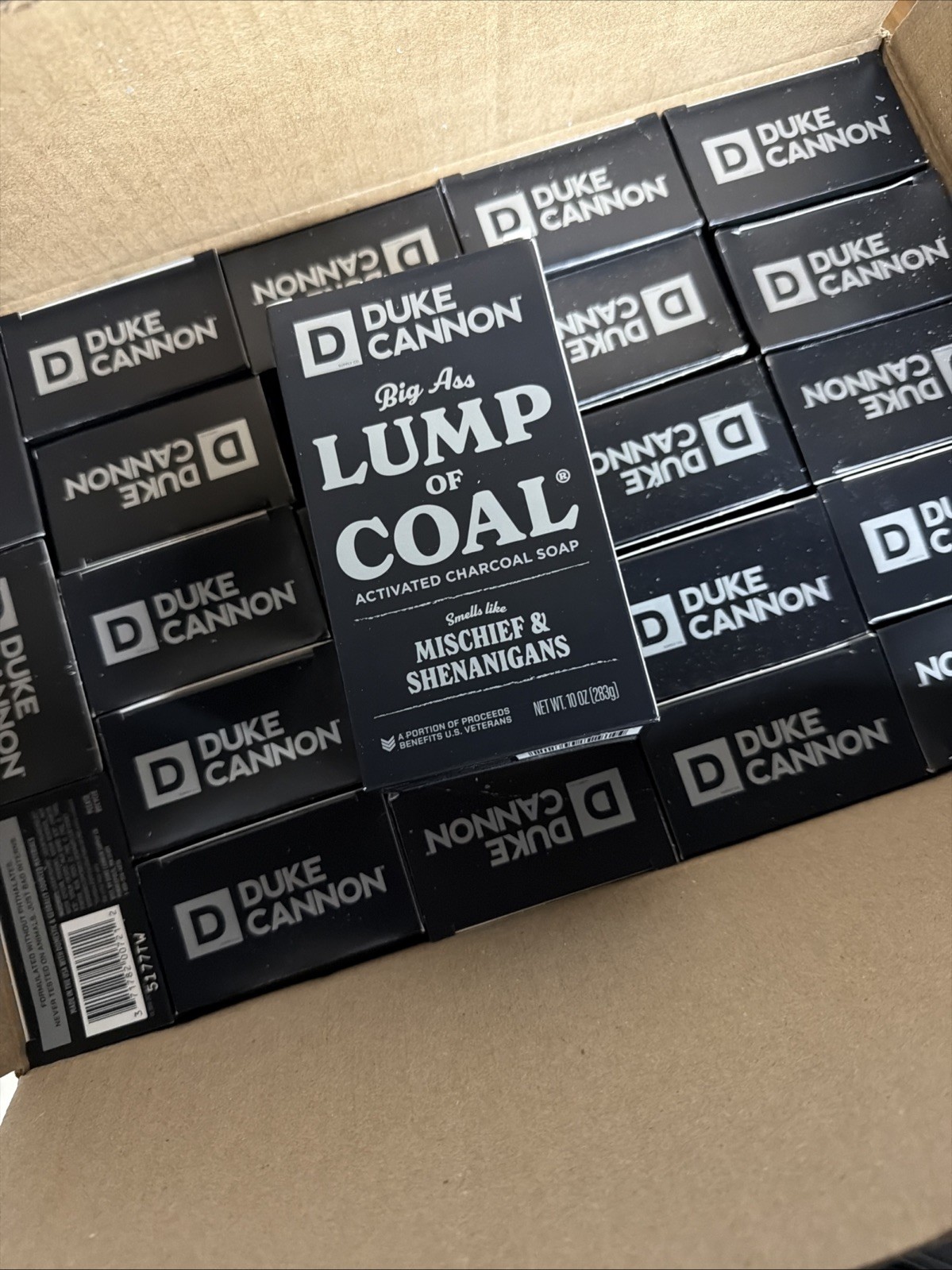 23 Pcs Duke HOLIDAY Charcoal Soap – 10oz. Duke Cannon