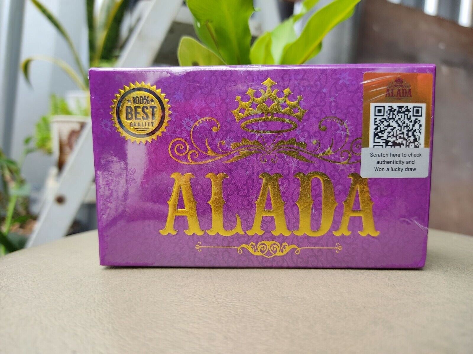 2X Alada Whitening Soap Natural Extract Face & Body Naturally Brightening 160g