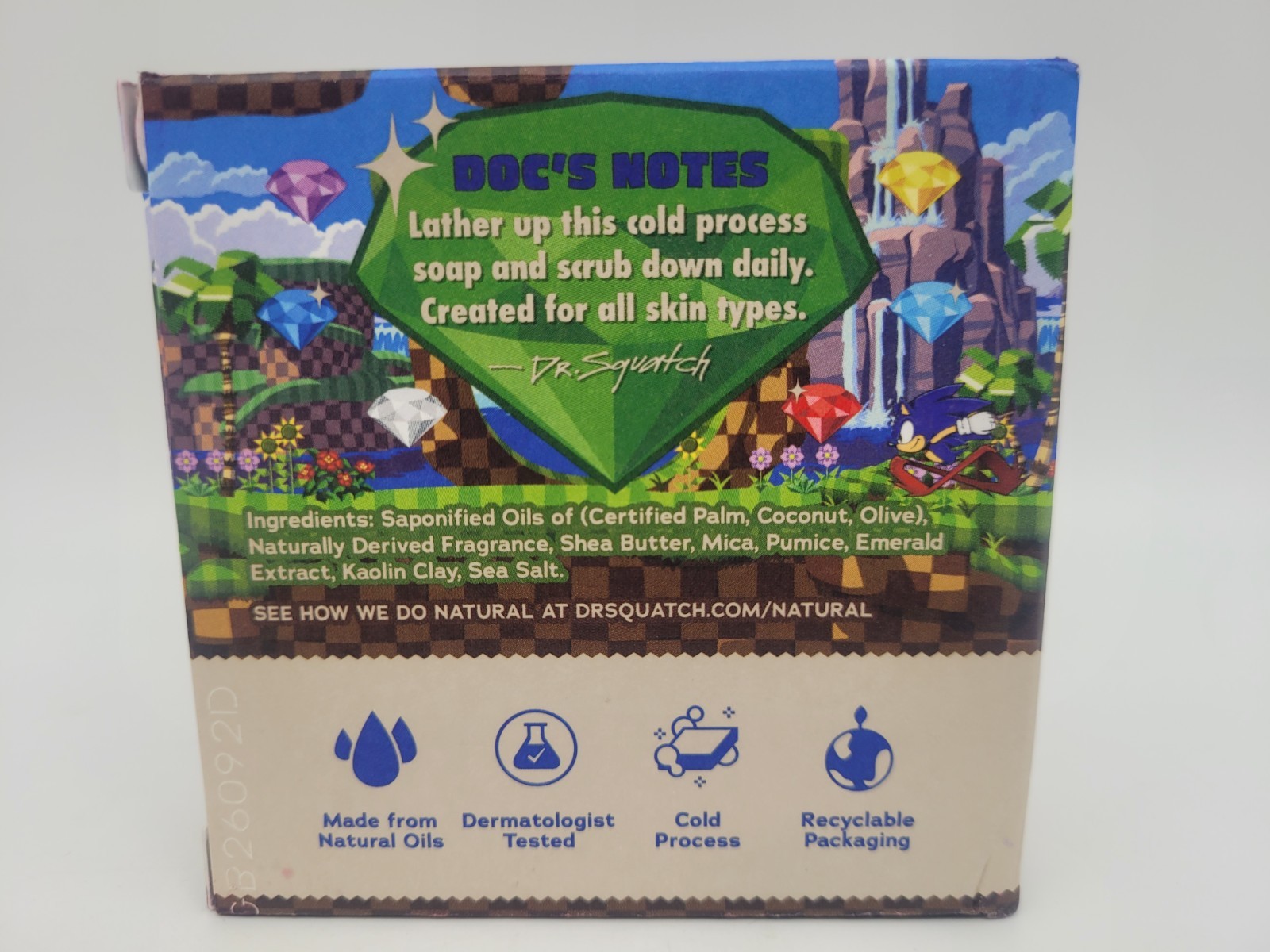 Dr Squatch Sonic Speed Limited Edition Bar Soap 5 Pack Bundle New