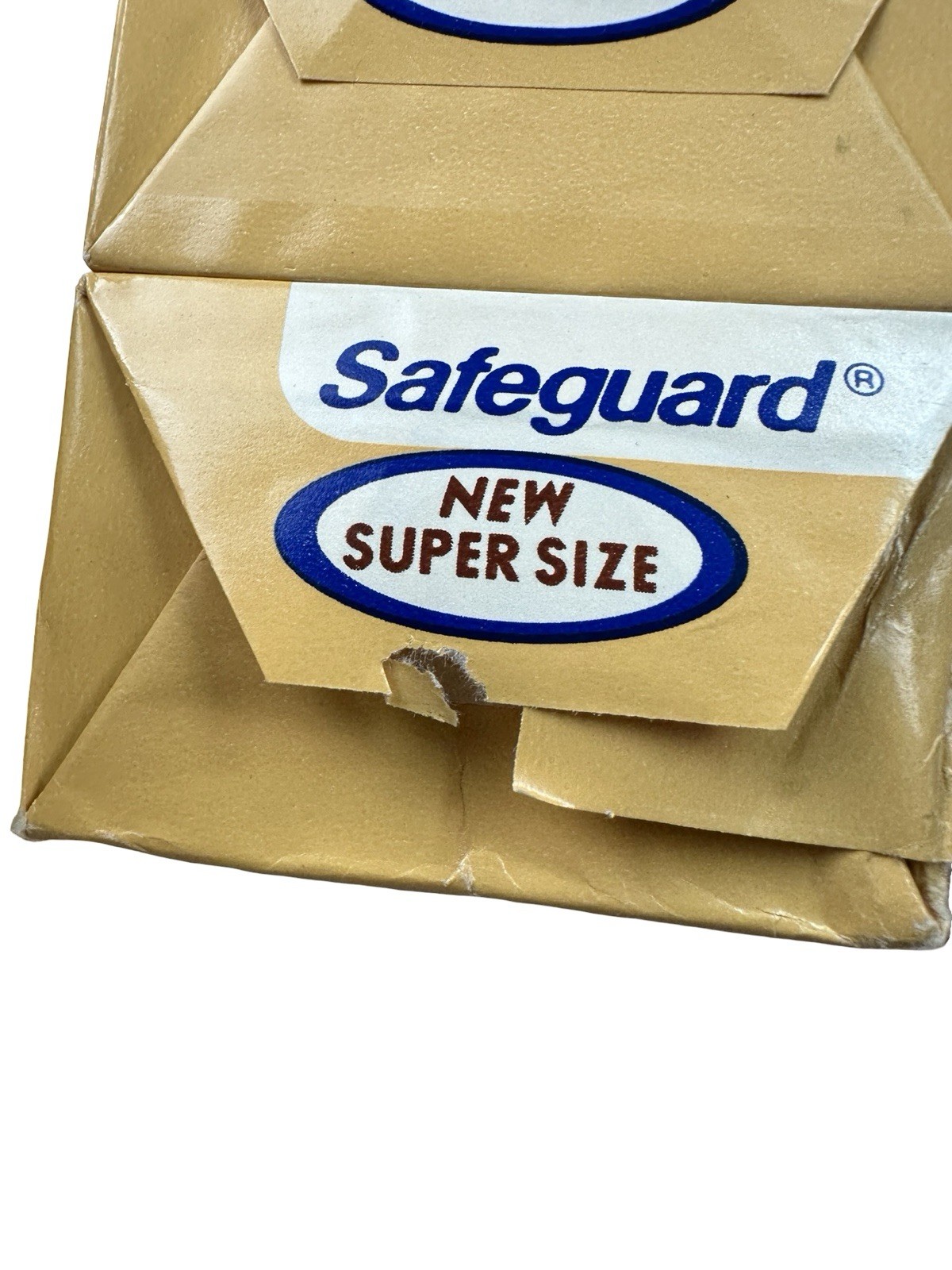 Vintage Safeguard Beige Deodorant Soap Lot 7 Bars Promo Packs Unopened Sealed