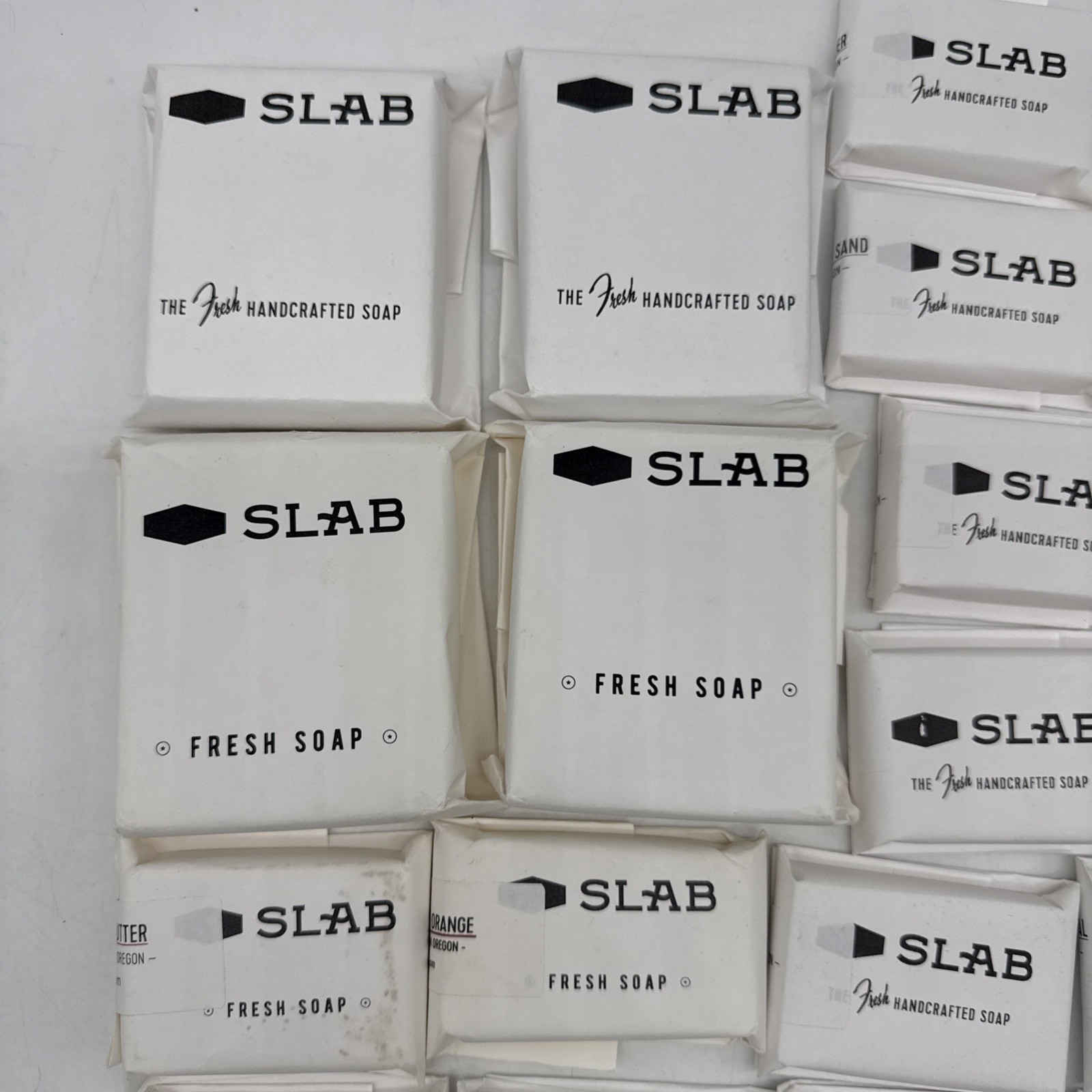 Slab Bar Soap Lot of 16 Bars (Various Sizes/Scents) — NEW