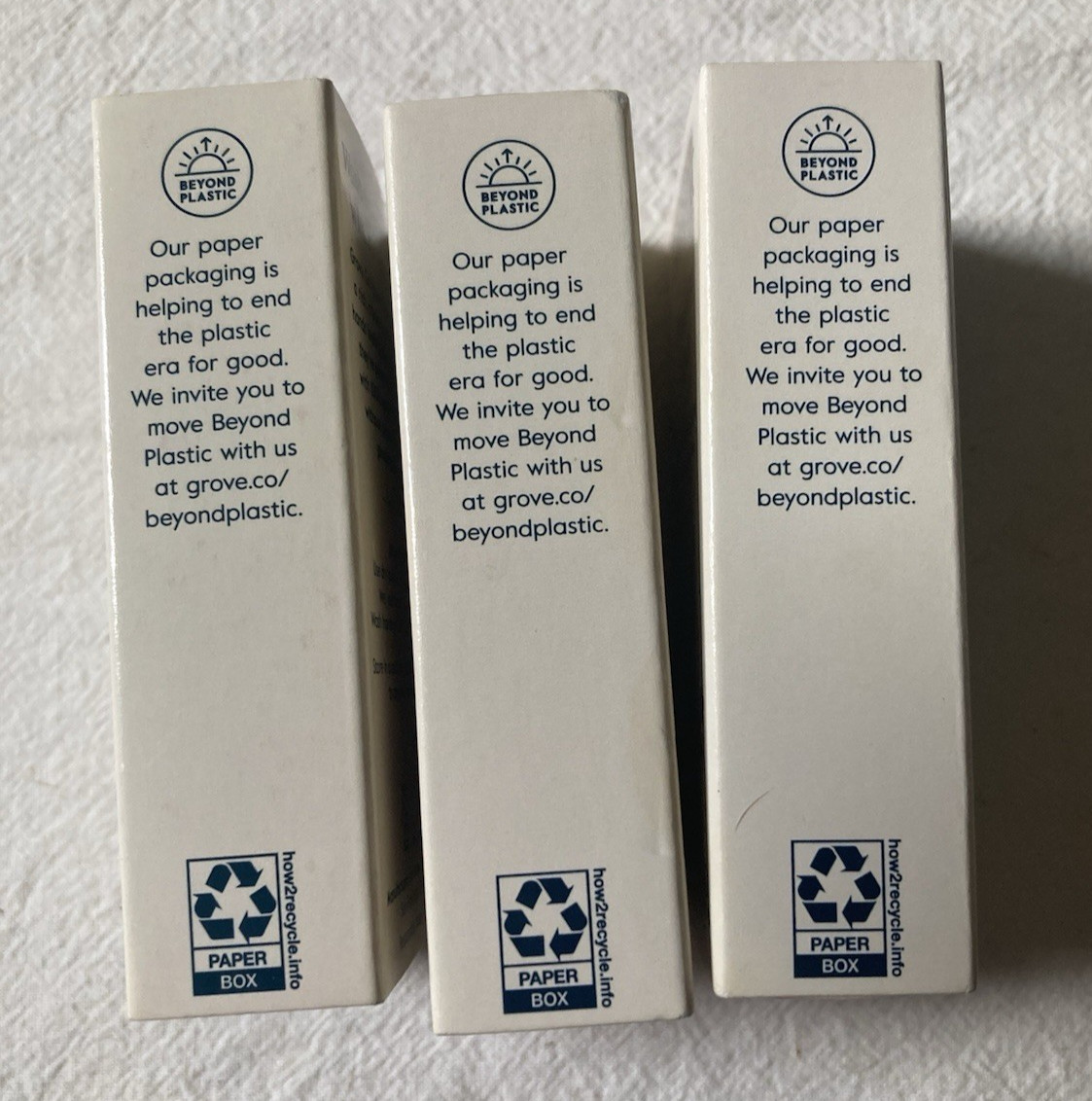 NEW LOT of Three (3) Grove Collaborative Hand Soap Sheets in Lavender Blossom