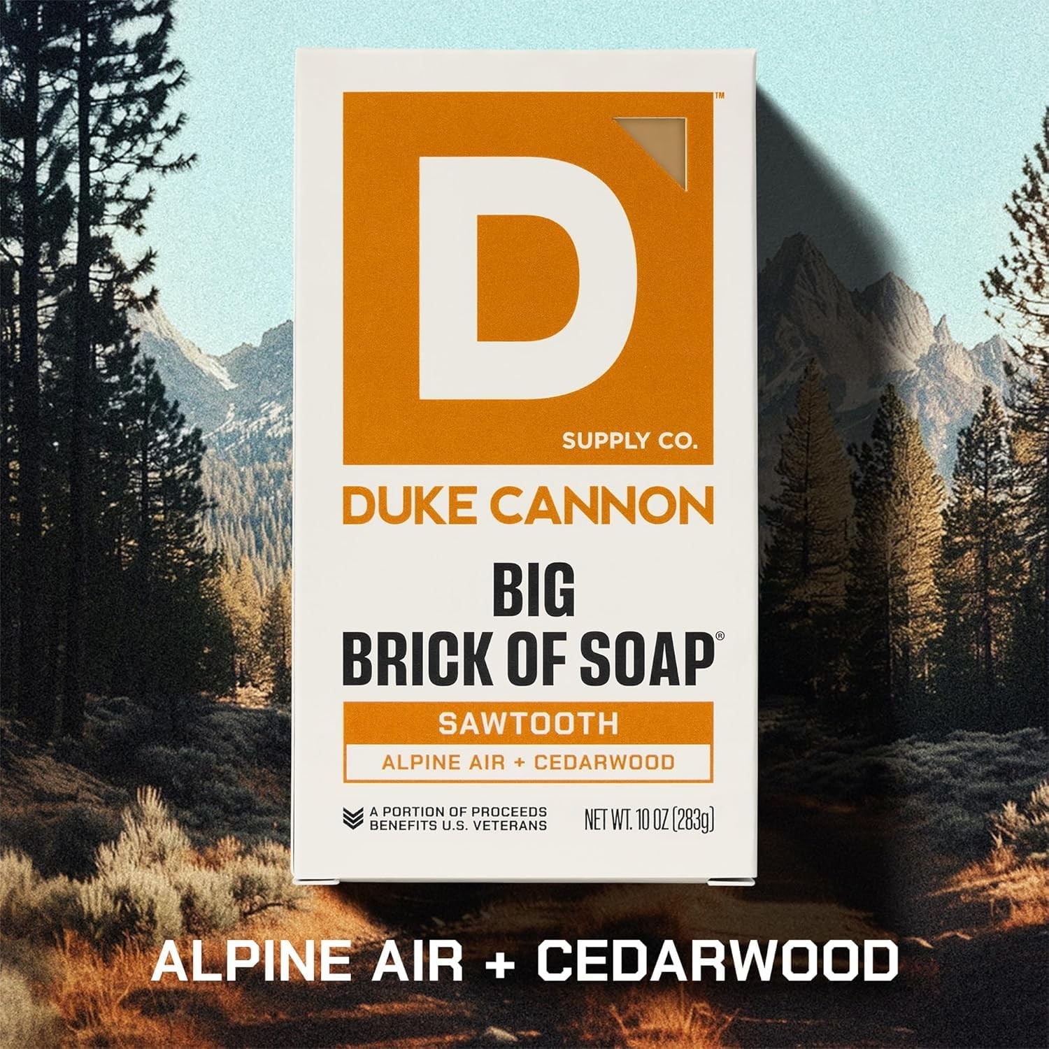 Duke Cannon Supply Co. Extra Large Bar Soap Men’s Natural Bar Soap with Masc…