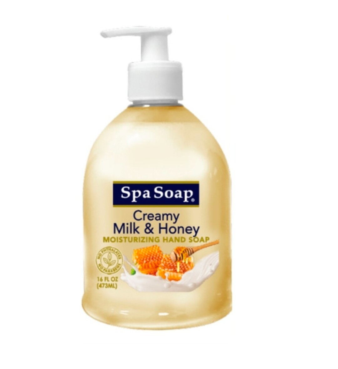 Spa Spa Soap Creamy Milk & Honey Moisturizing Hand Soap is a rich and gentle han