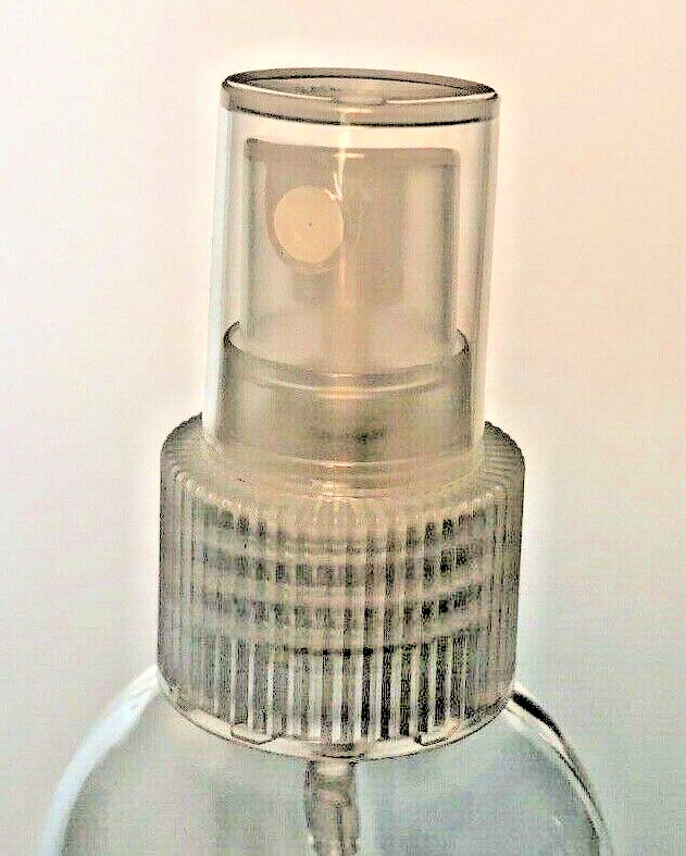 24/410 black natural or white plastic fine mist sprayers with caps