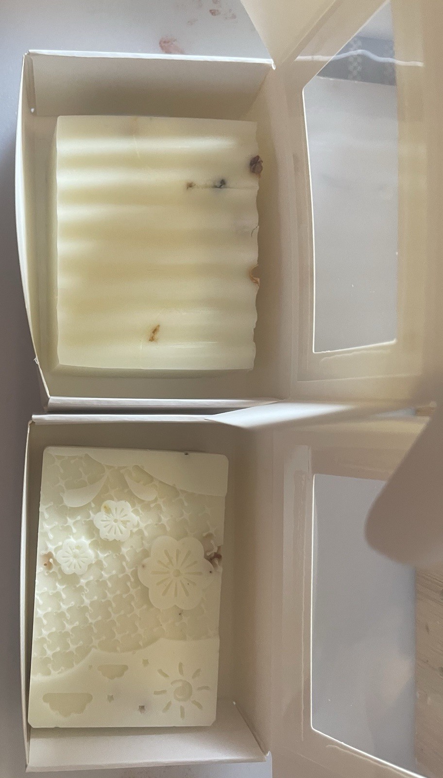 Handmade White Soap Bar – Hemp Oil Infused | Orange & Vanilla Citrus Scent