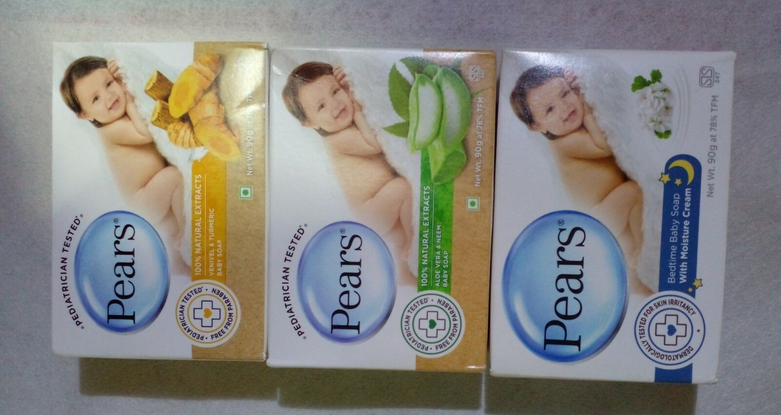 Pears Baby Soap 100% Natural Extracts