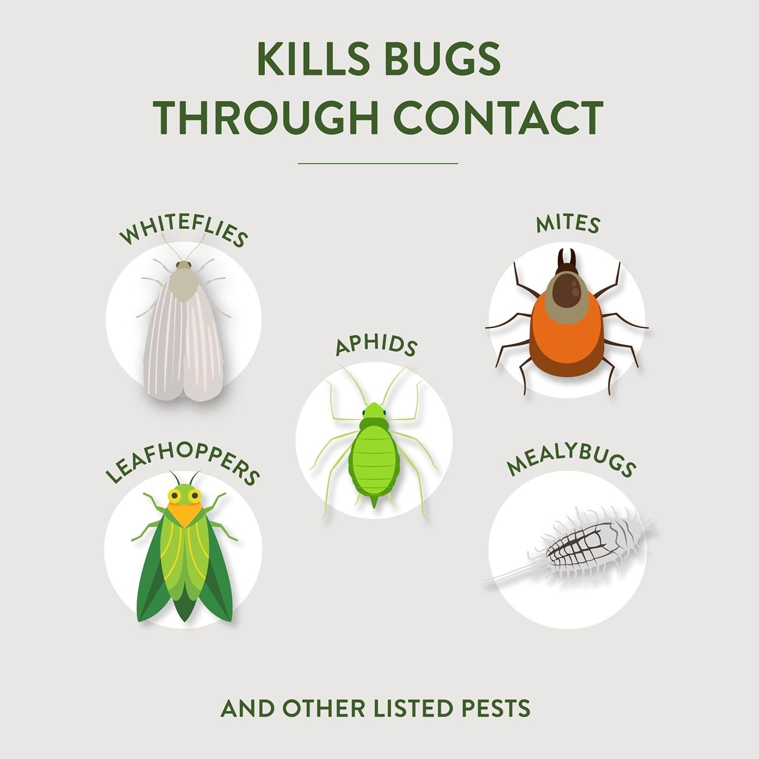 Organic 32 oz. Insecticidal Soap Spray – Kills Pests Safely Up to Harvest Day