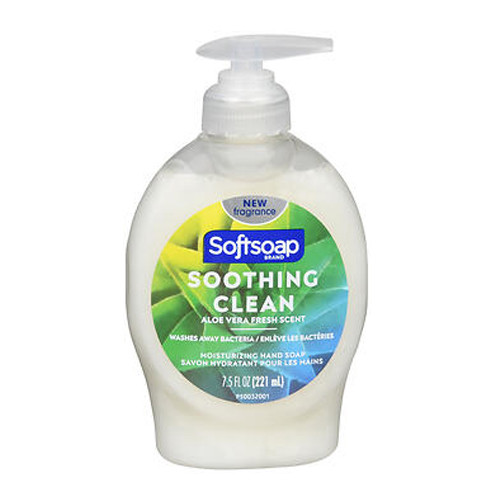 Softsoap Moisturizing Liquid Hand Soap Soothing Aloe Vera 7.5 oz By Softsoap