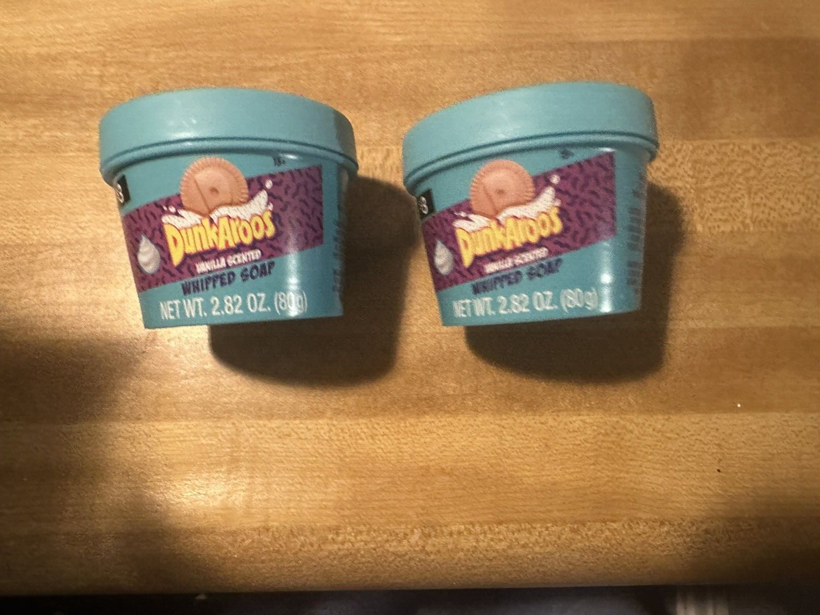 Dunkaroos Vanilla Scented Whipped Soap 2.82 oz NEW (lot of 2)