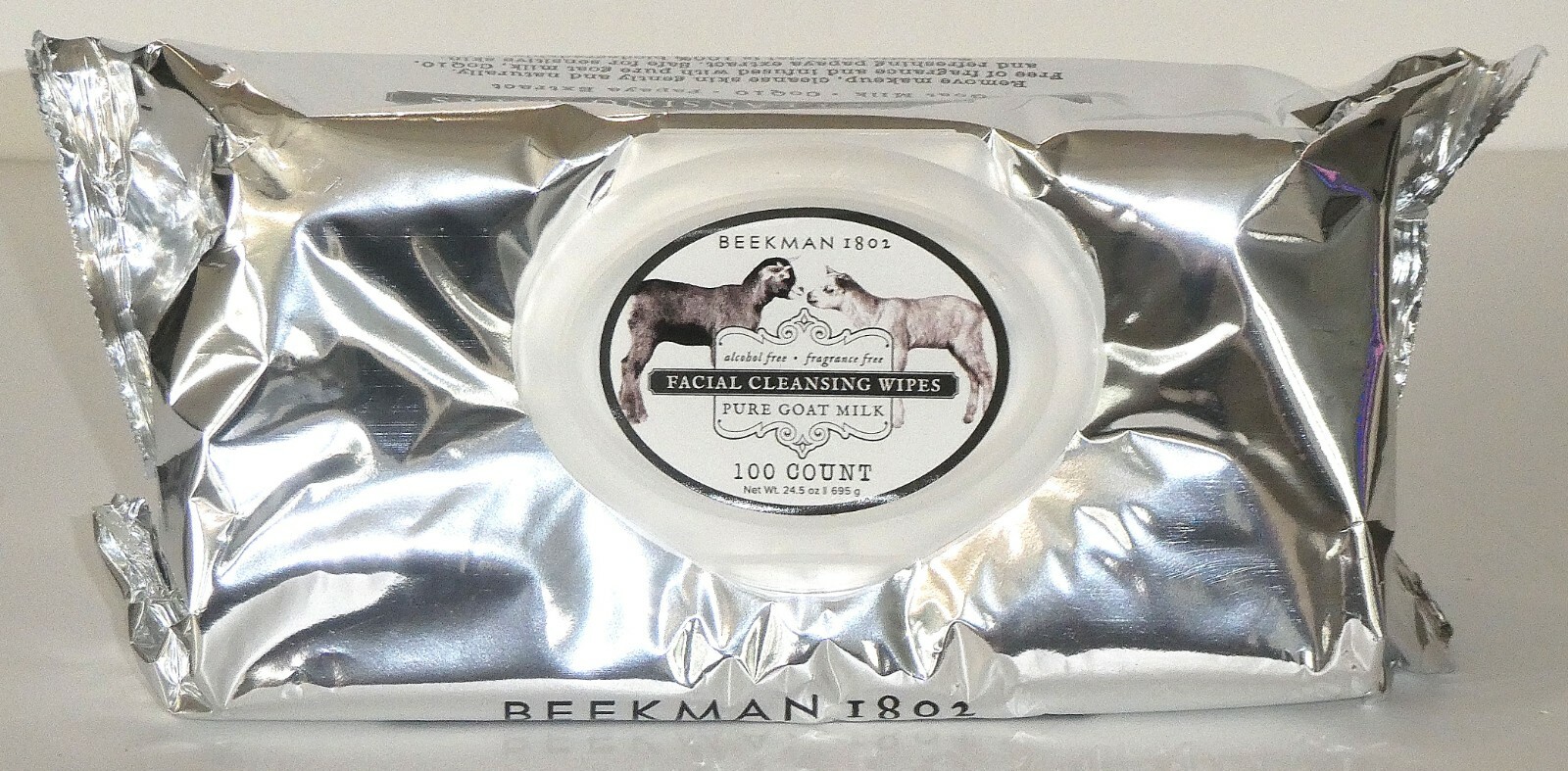 Beekman 1802 Pure Goat Milk Face Cleansing Wipes 100 Ct Brand New Sealed