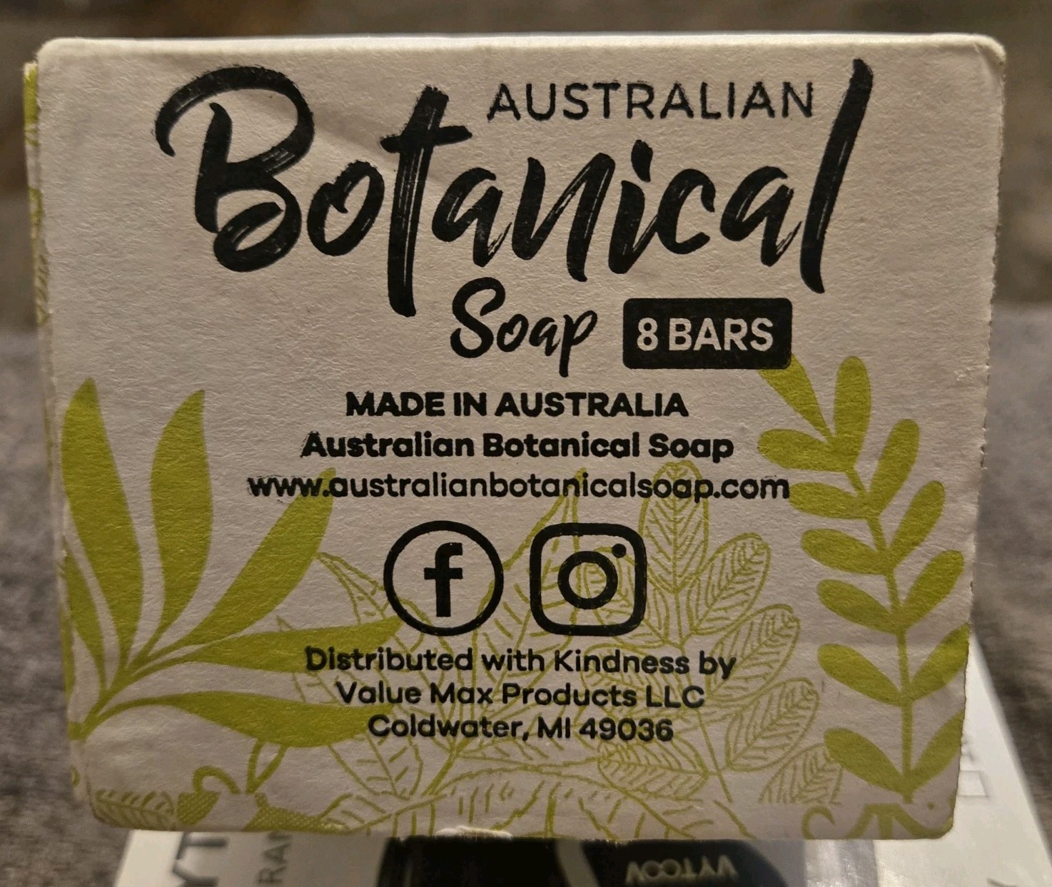 Australian Botanical Soap Bars Variety Pack Of 8 Different Scents 6.6 Oz Each