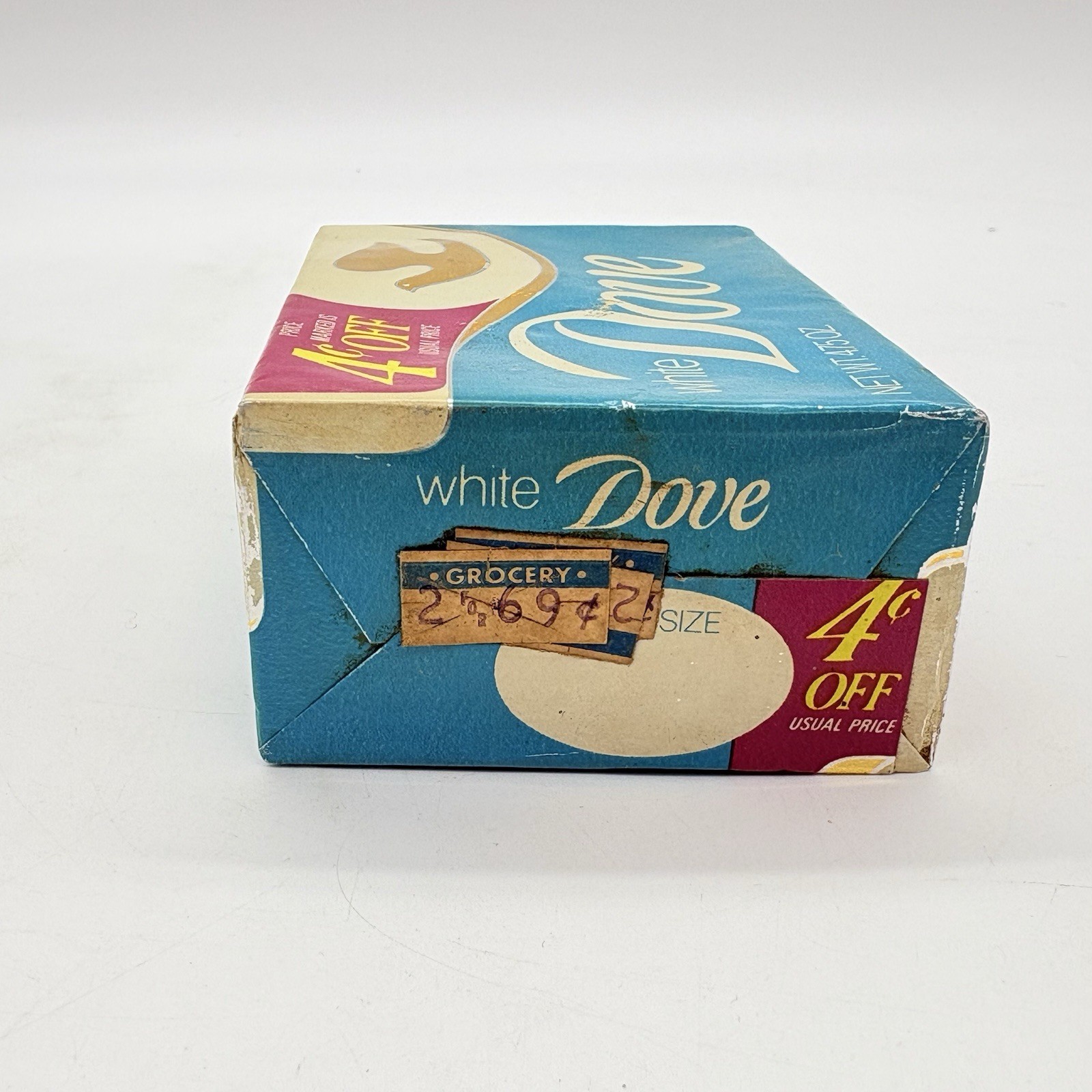 Dove Soap Bar Soap 4.75oz Bath Size White 70’s 80’s New Old Stock