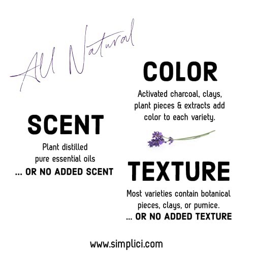 Activated Charcoal Natural Soap smooth + for sensitive skin 6 Bar Value Bag. …