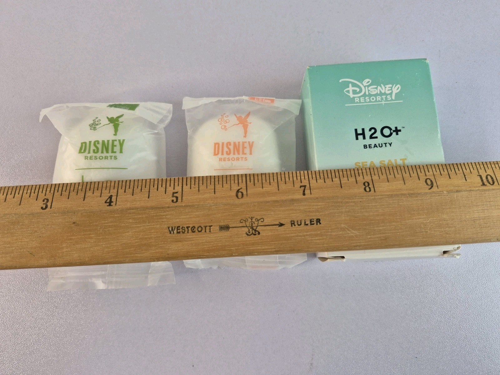 Disney Resorts H2O Beauty Sea Salt Bath Facial Soap Hotel Samples Lot 3 Sealed