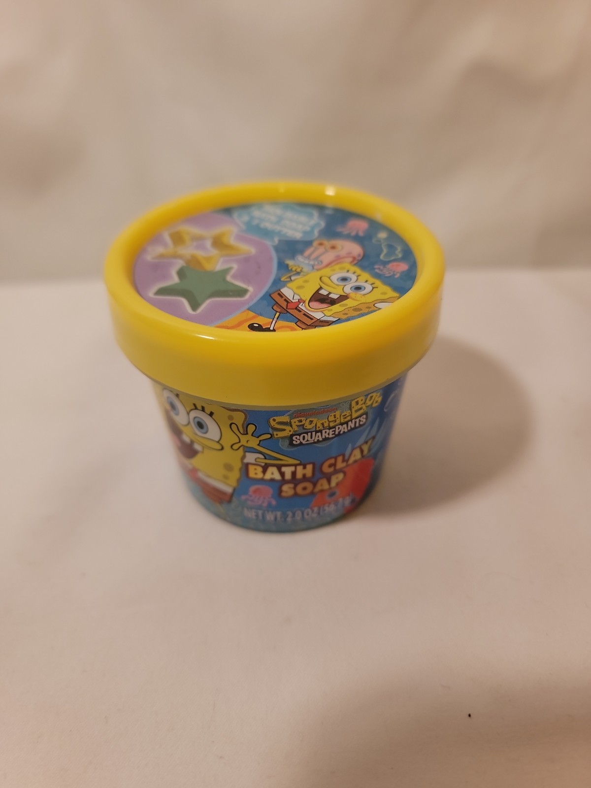 Sponge Bob Square Pants Bath Clay Soap 2oz Unopened