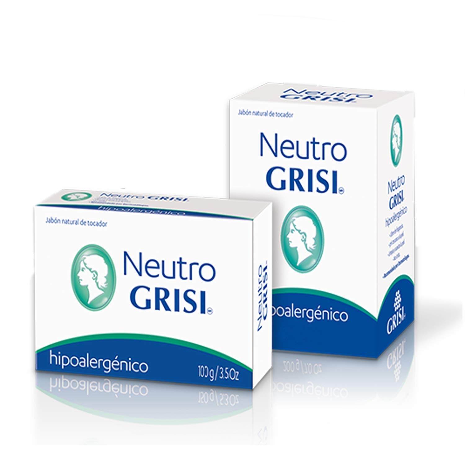 6pk – Neutral Soap – Hypoallergenic – Jabon Neutro – Grisi
