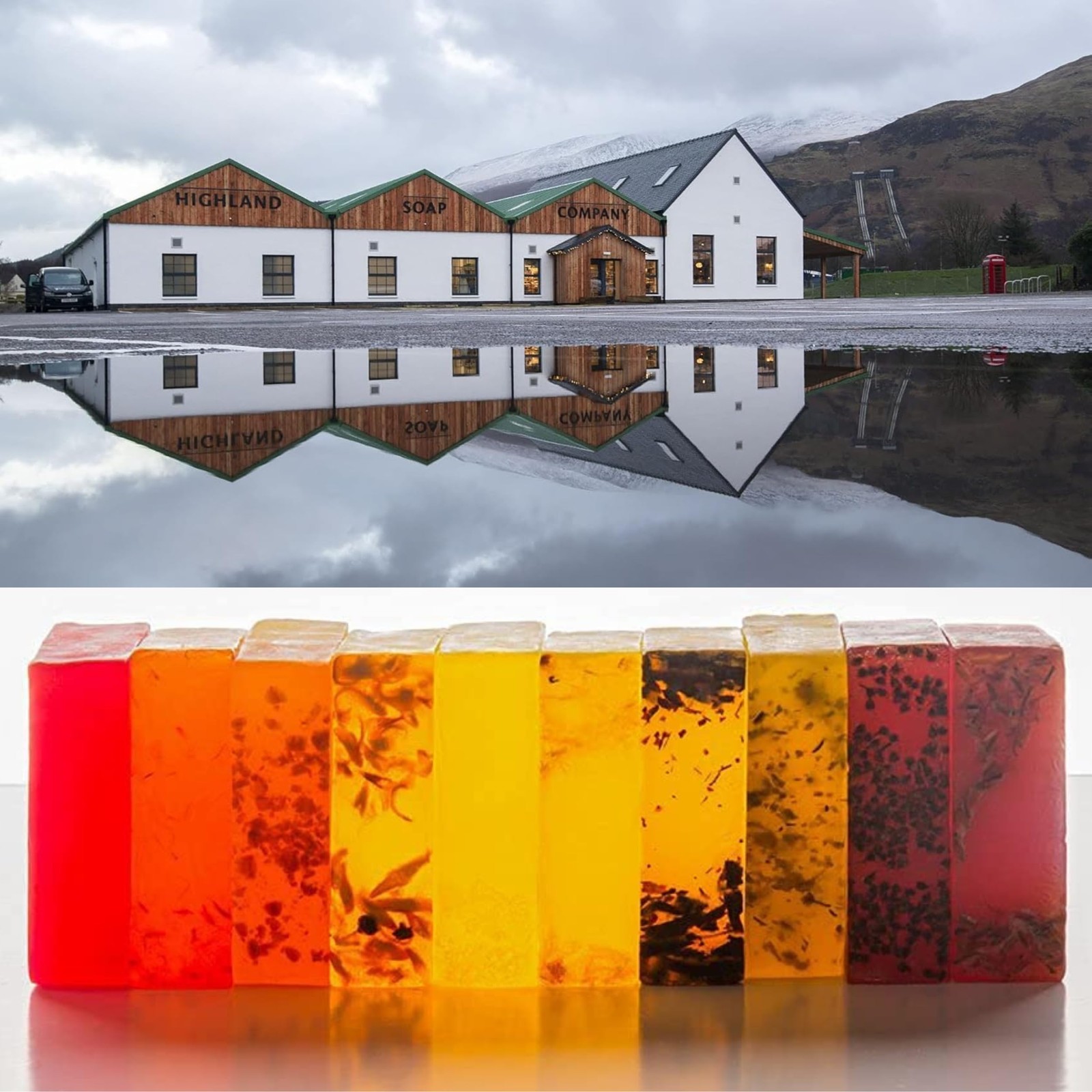 The Highland Soap Company, Handmade Scottish Organic Vegetable Oil Glycerin S…