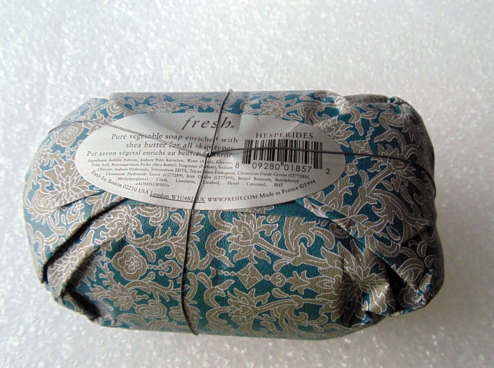Fresh Hesperides Soap 8.8oz New