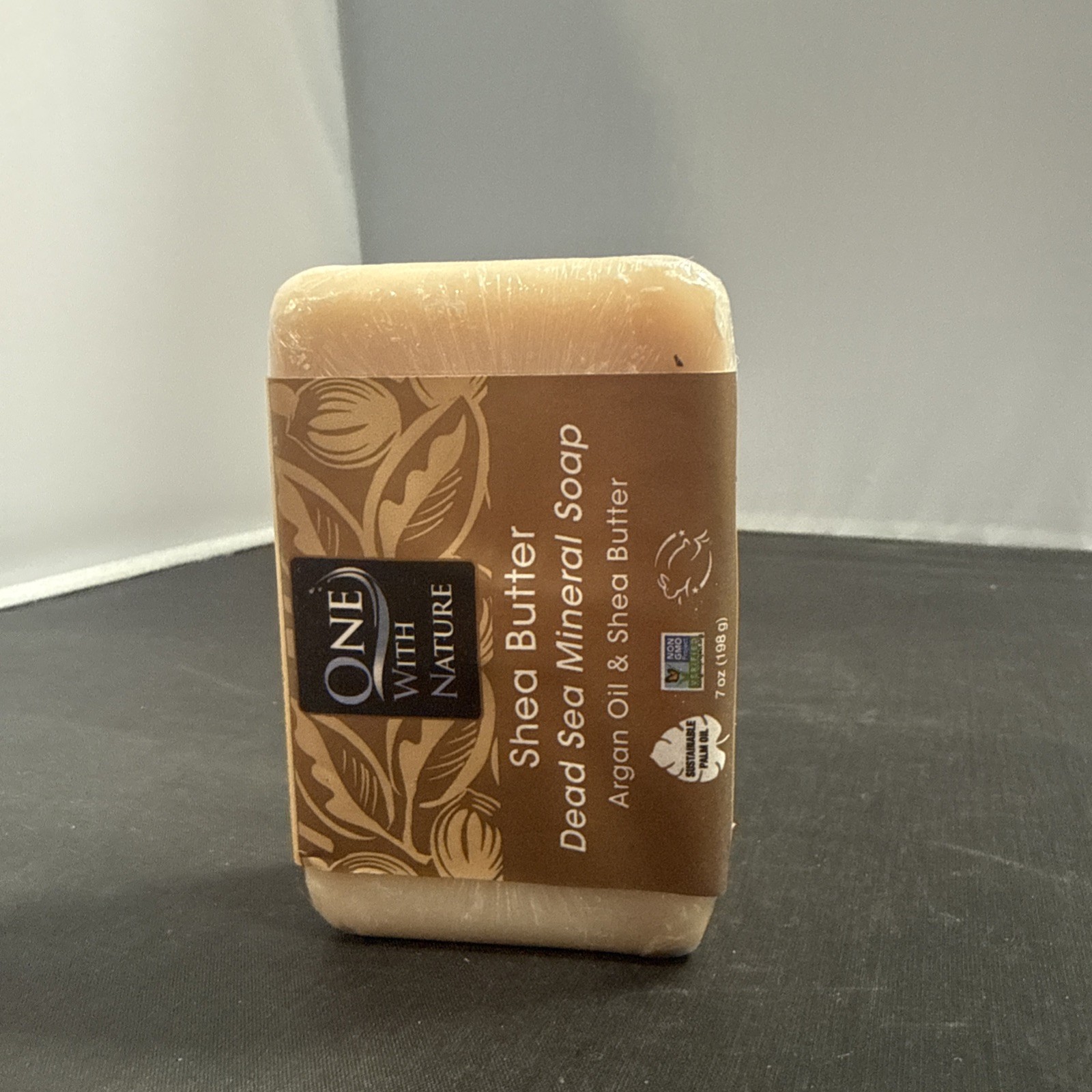 Dead Sea Mineral One With Nature Dead Sea Mud Soap with Shea Butter & Argan 7 oz