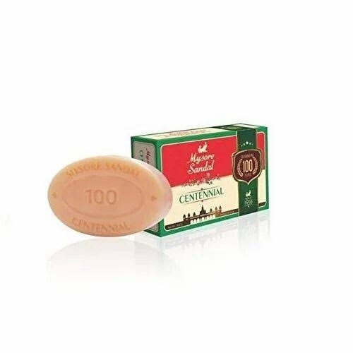 Mysore Sandal Centennial Soap, 100 g Pack Of 6 Soaps