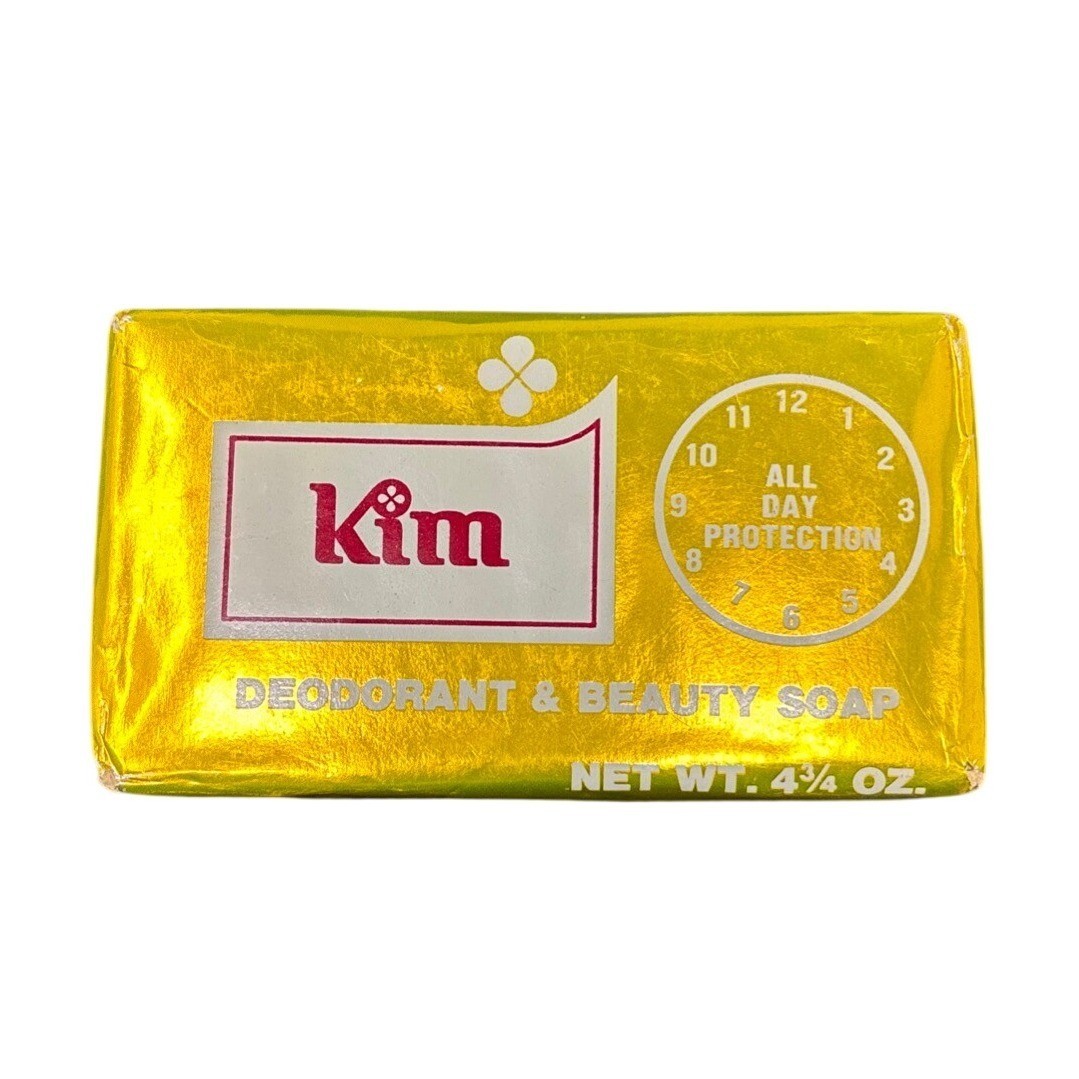 Vtg Kim Deodorant Beauty Soap 4.25 Oz 5 Pack All Day Protection