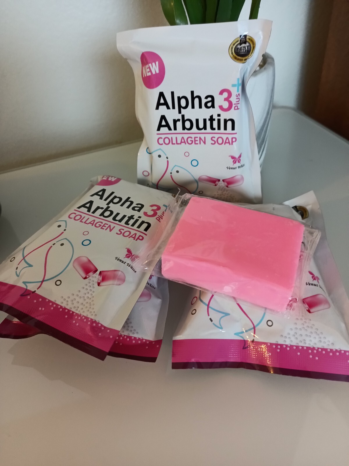 1 Body Soap Alpha Arbutin 3plus Collagen Precious Skin Radiance Light Brighten