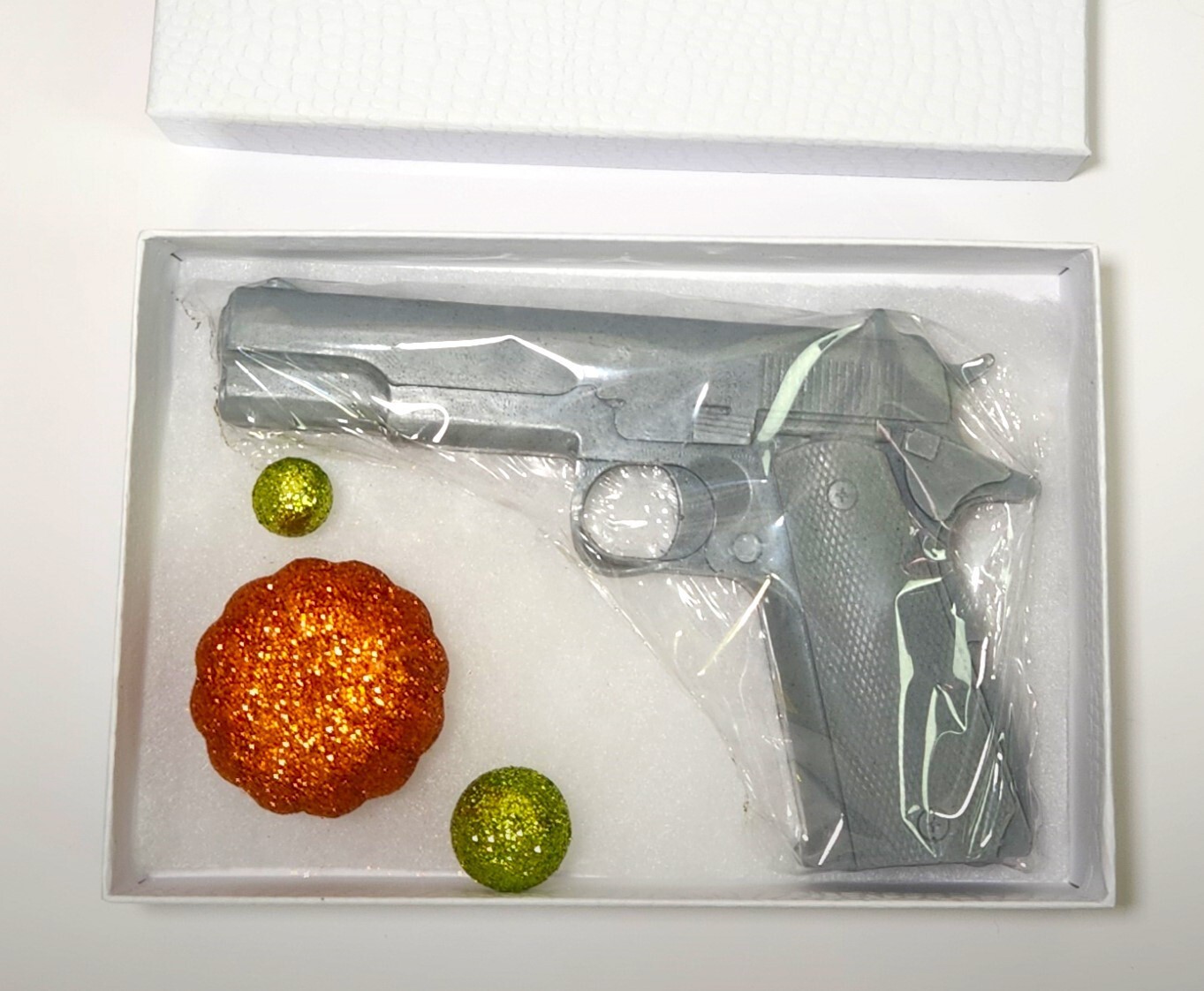 SOAP Handmade Gift for Him, Men, Man, Boys, Teen, shaped as gun, pistol, grenade