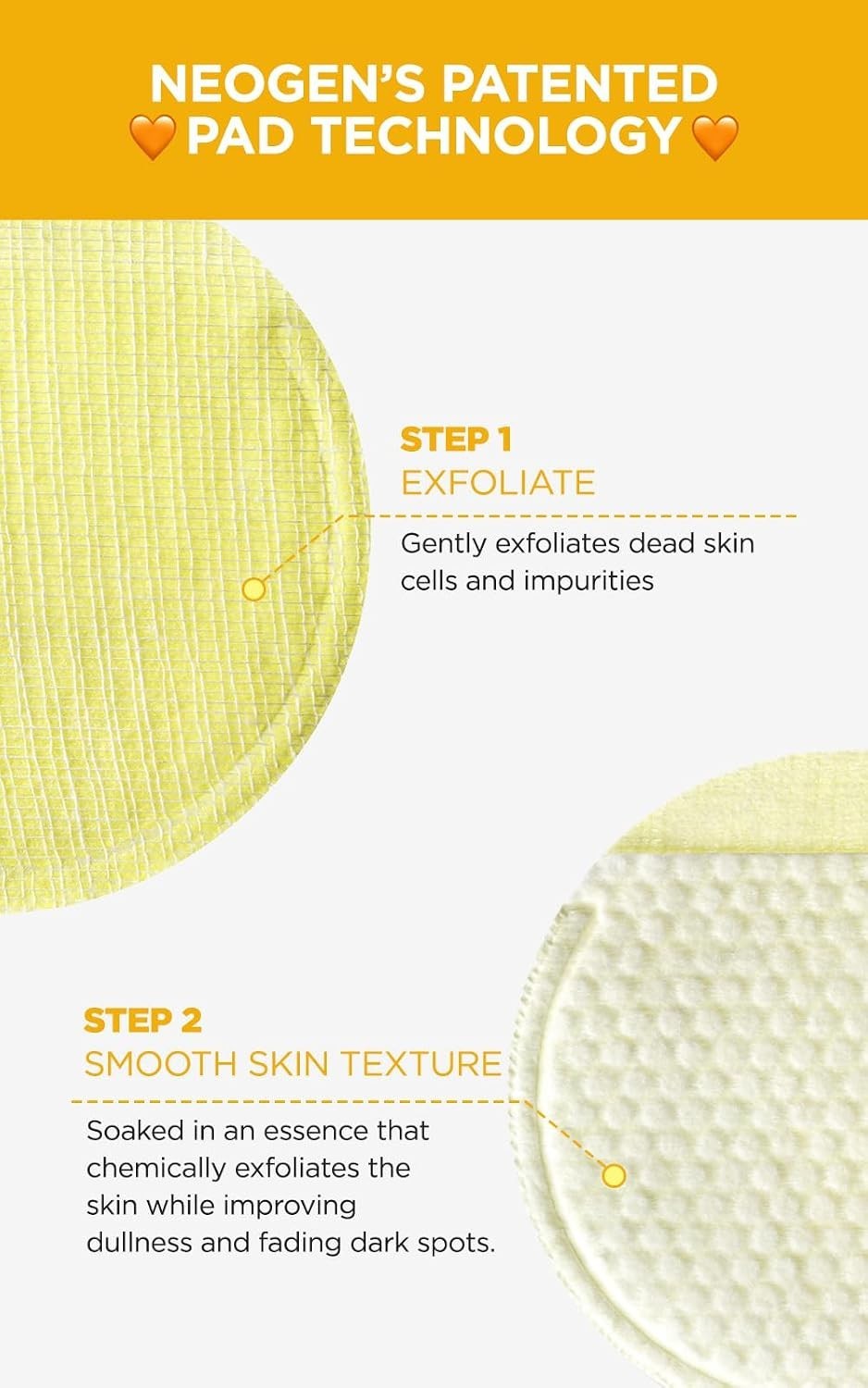-Peel Gauze Peeling Pads Lemon, 8 pcs